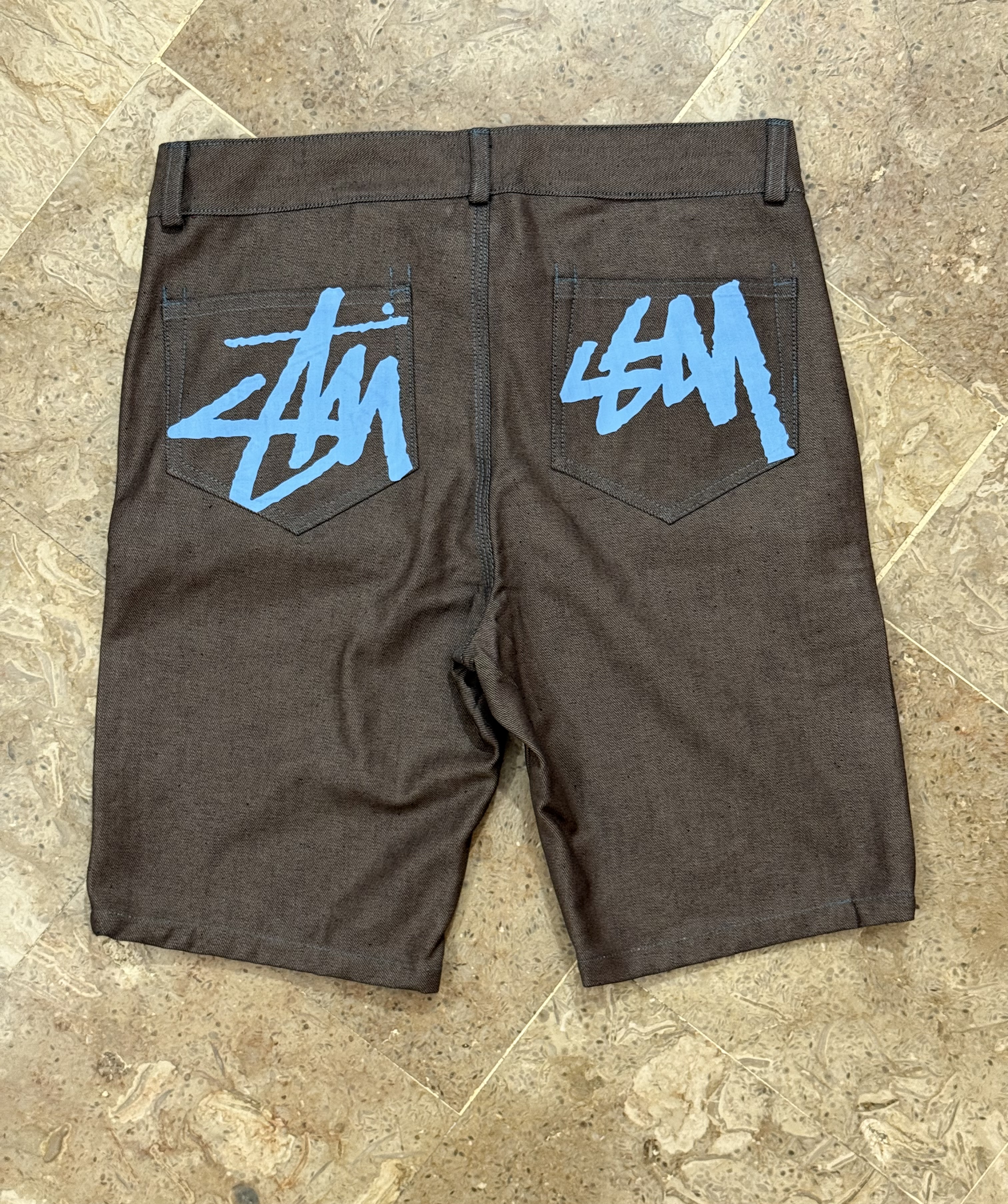 Shorts Stussy Style Retravaillé