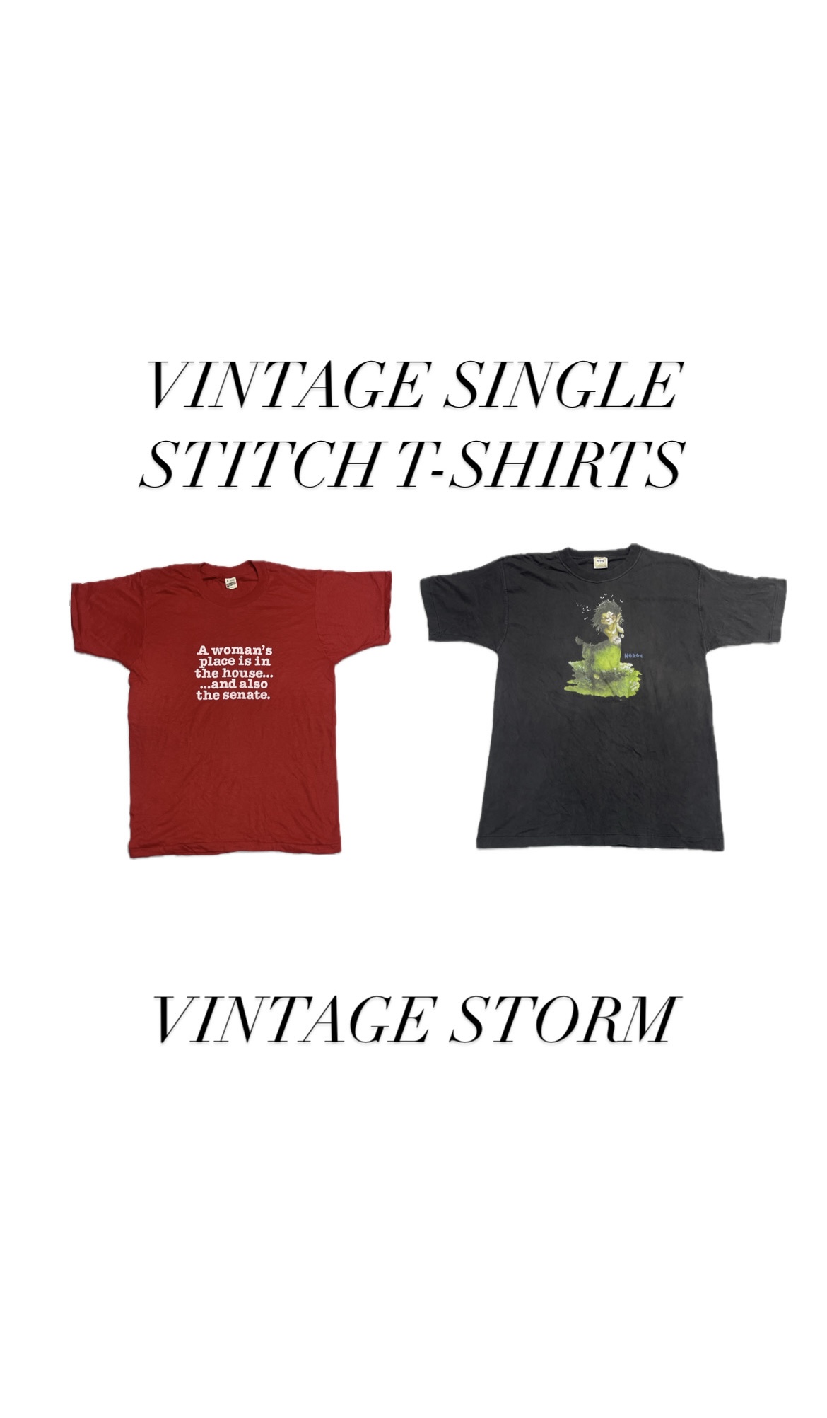 Vintage Single Stitch T-Shirts
