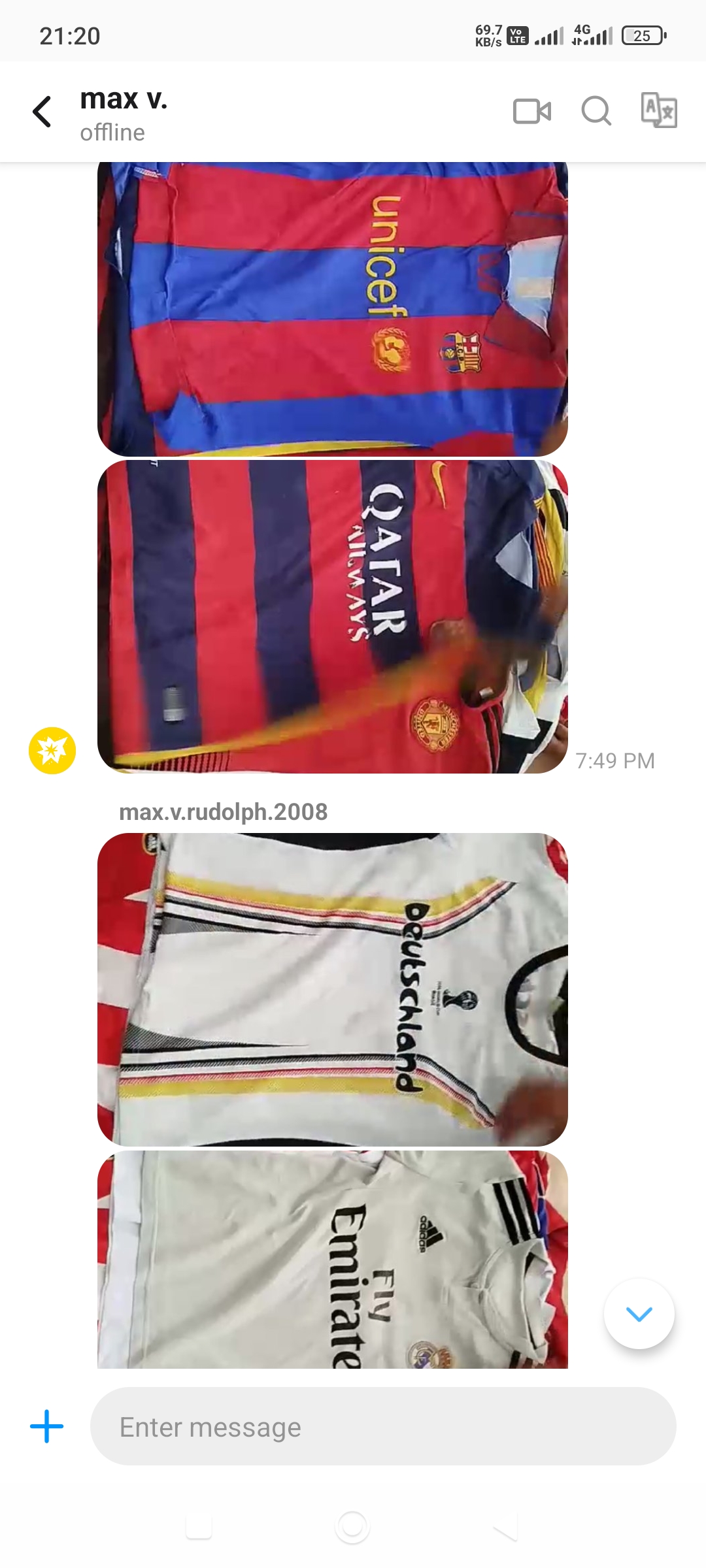 Maillots de football (soccer) personnalisés sélectionnés à la main