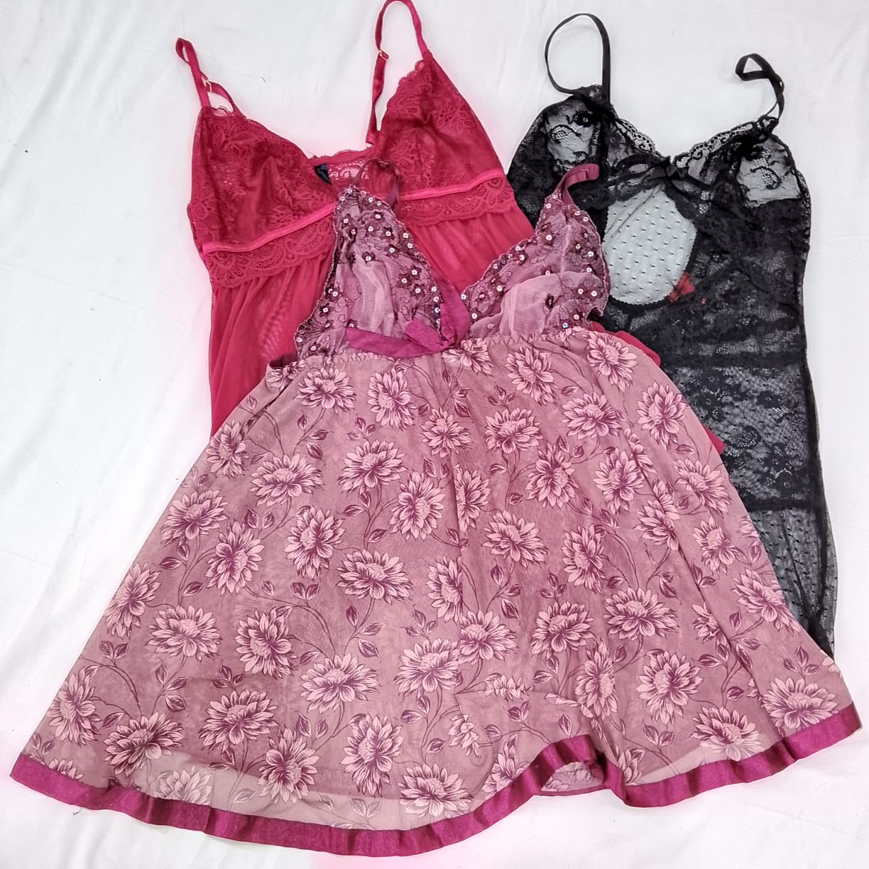 CR4114 Y2K Lingerie tops - 8 pezzi
