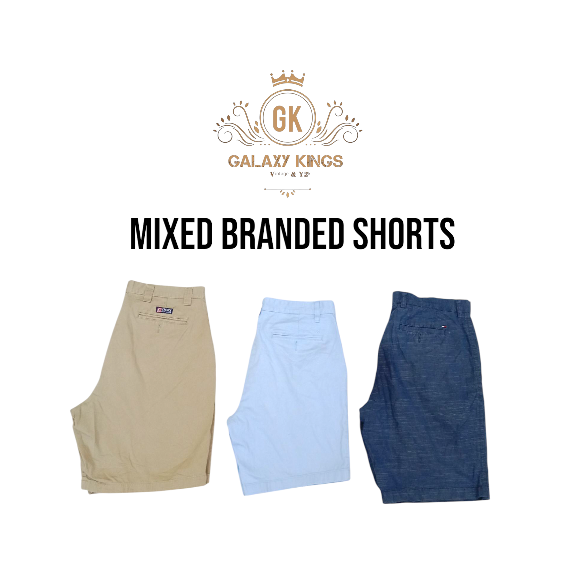Shorts mélangés de marque