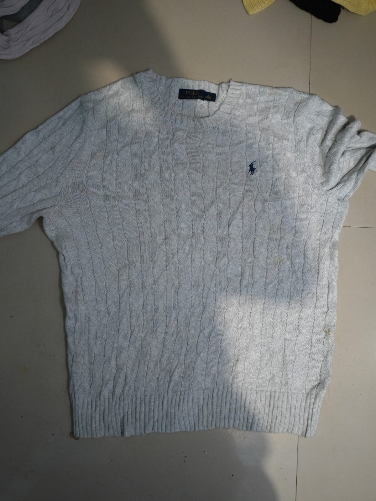 Ralph lauren cableknit