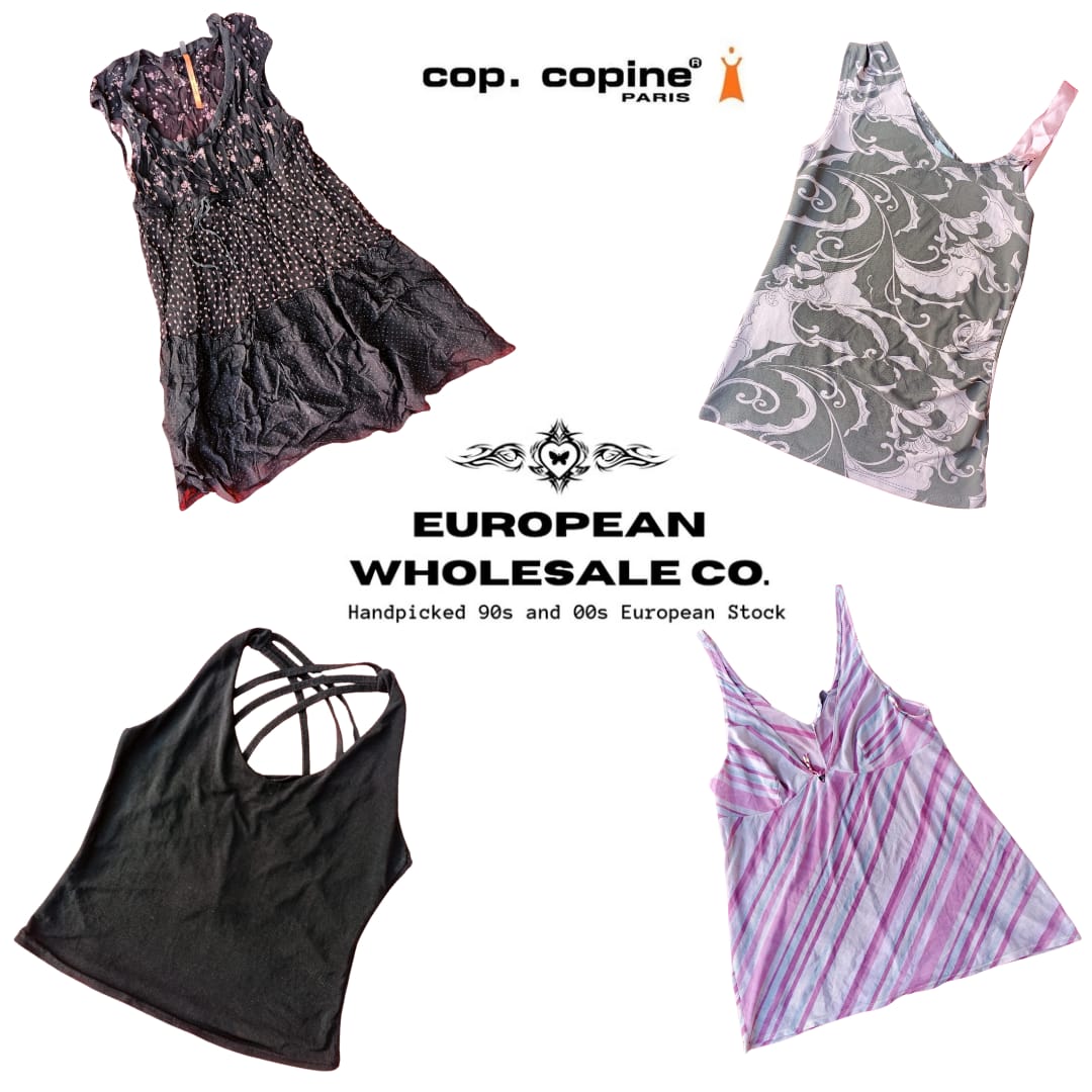 Y2K Vibe Strappy Tops