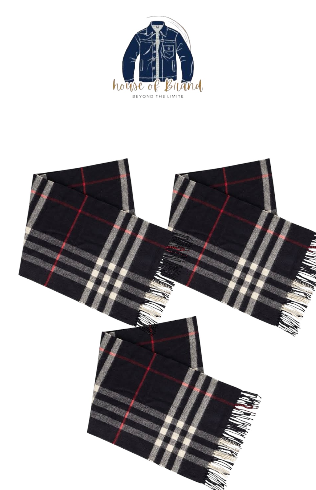 Cachecóis Y2k da Burberry