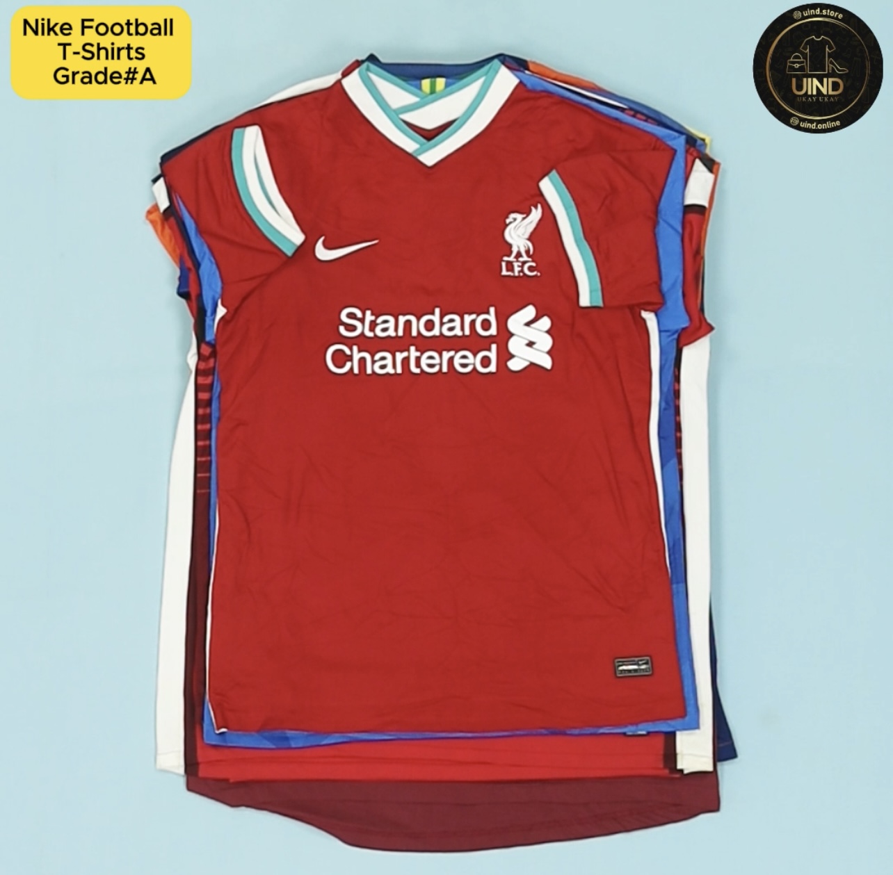 Maillots de football Nike authentifiés