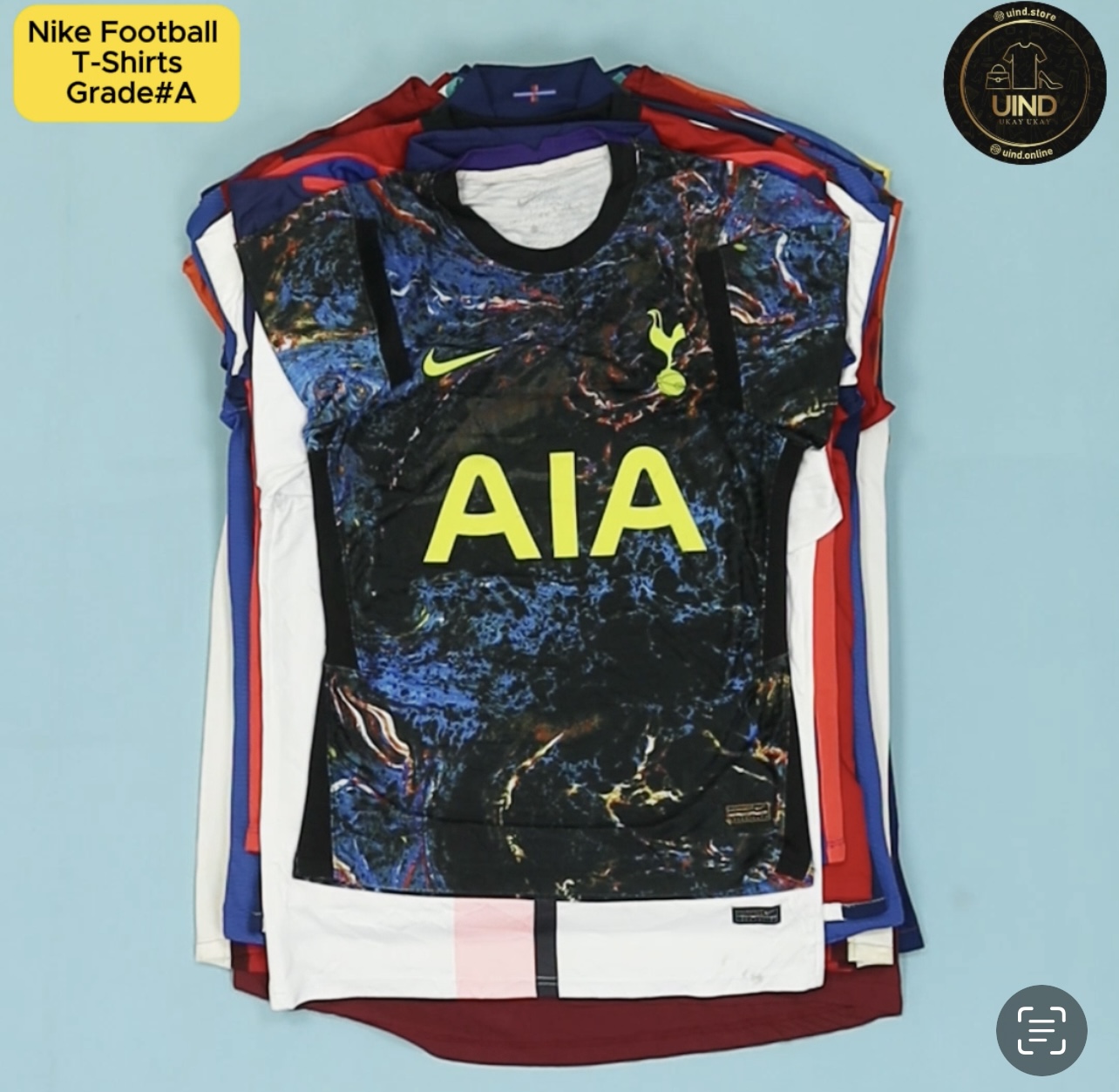 Maillots de football Nike authentifiés