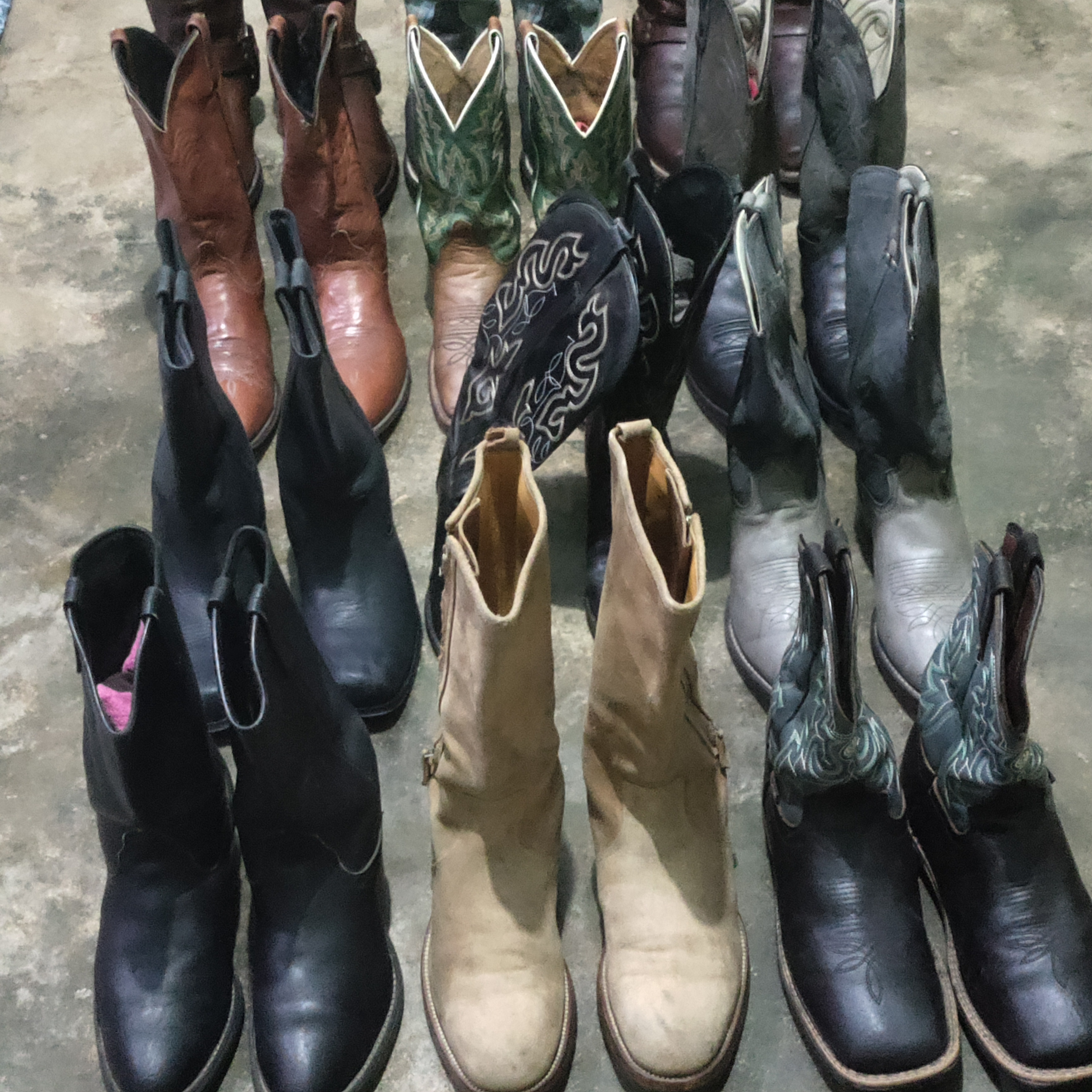 Stivali da cowboy 15 pezzi