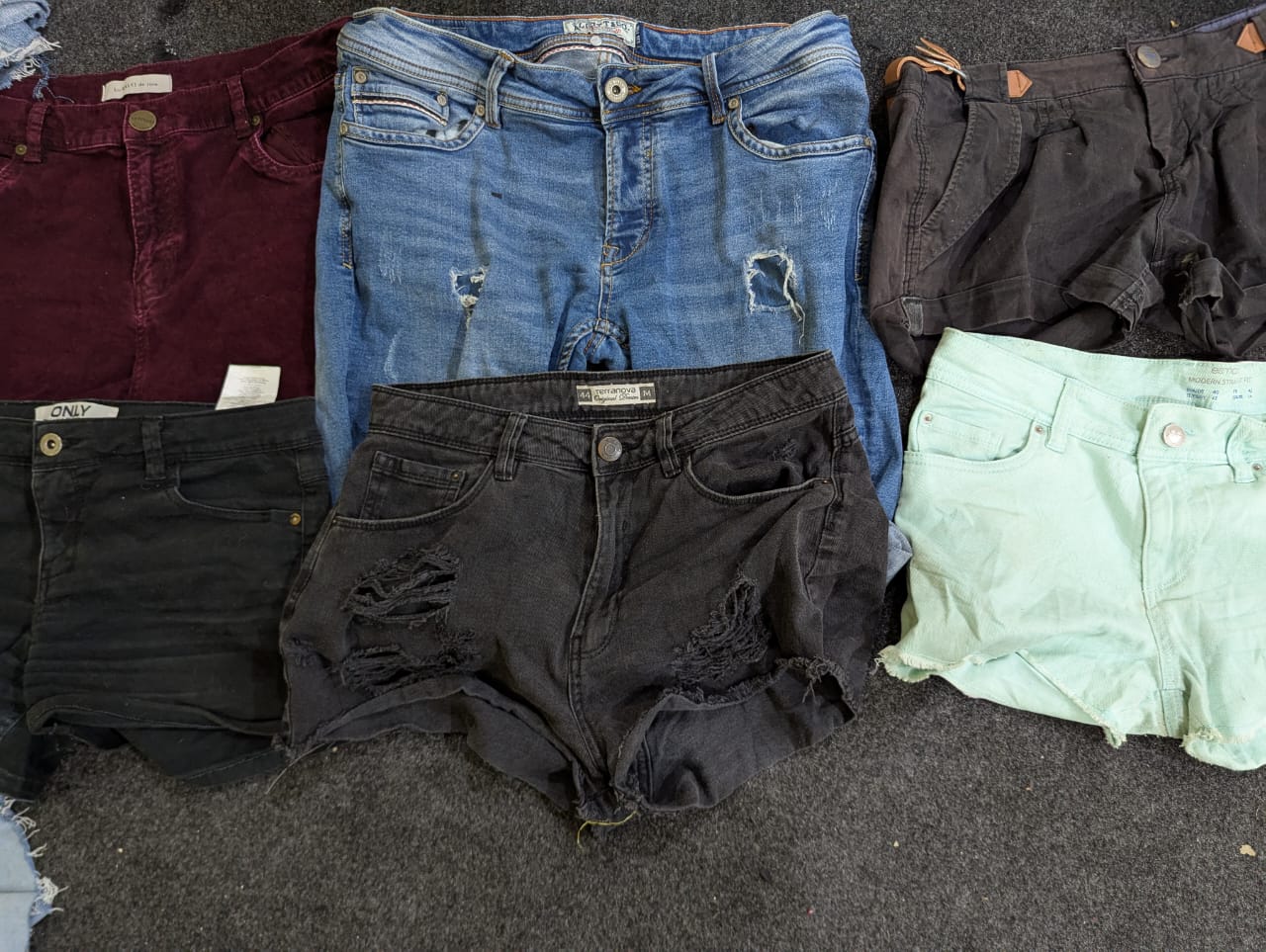 Shorts en denim