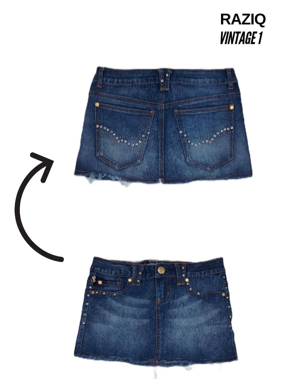 Y2k Denim Mini Skirts