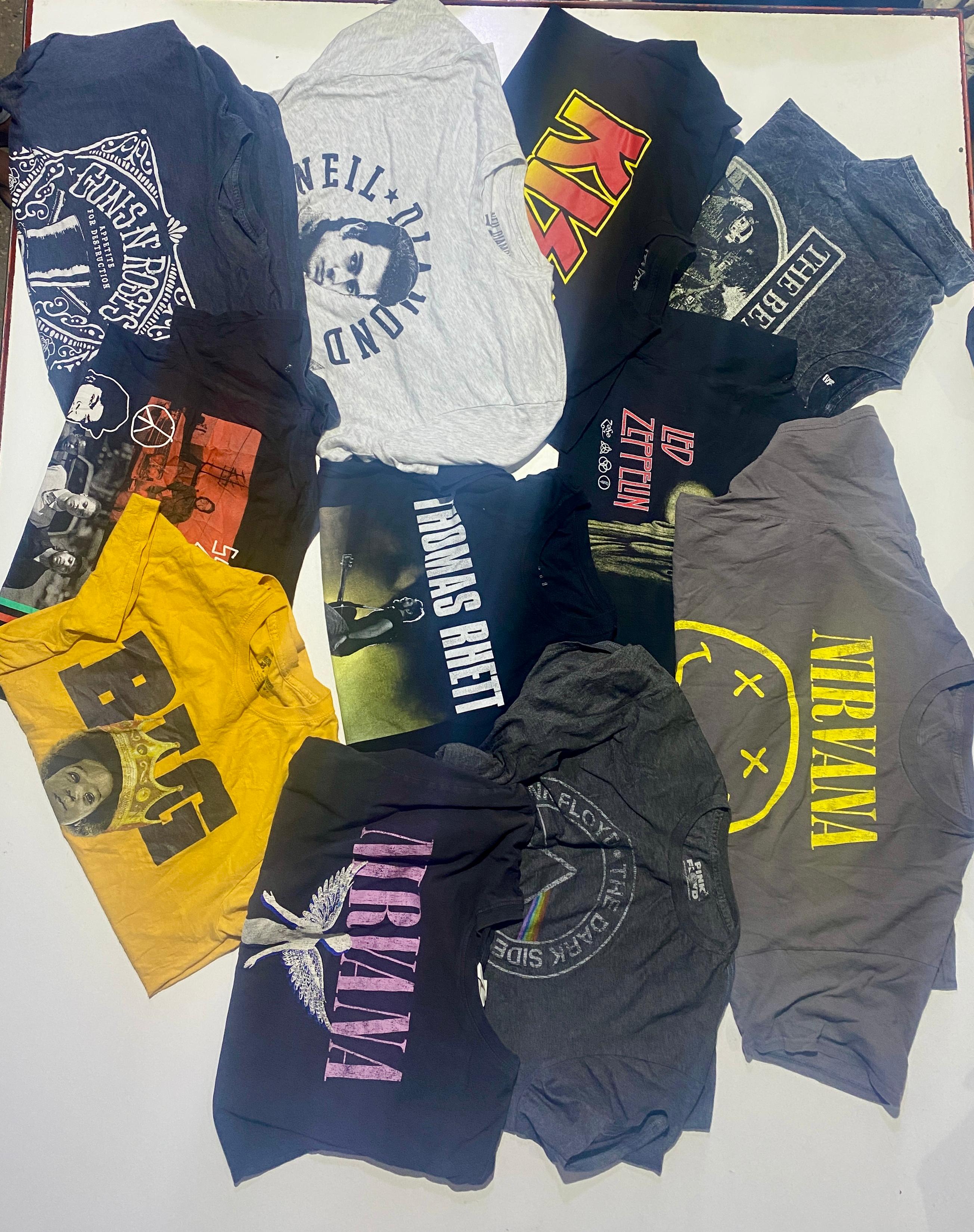 音楽Tシャツ