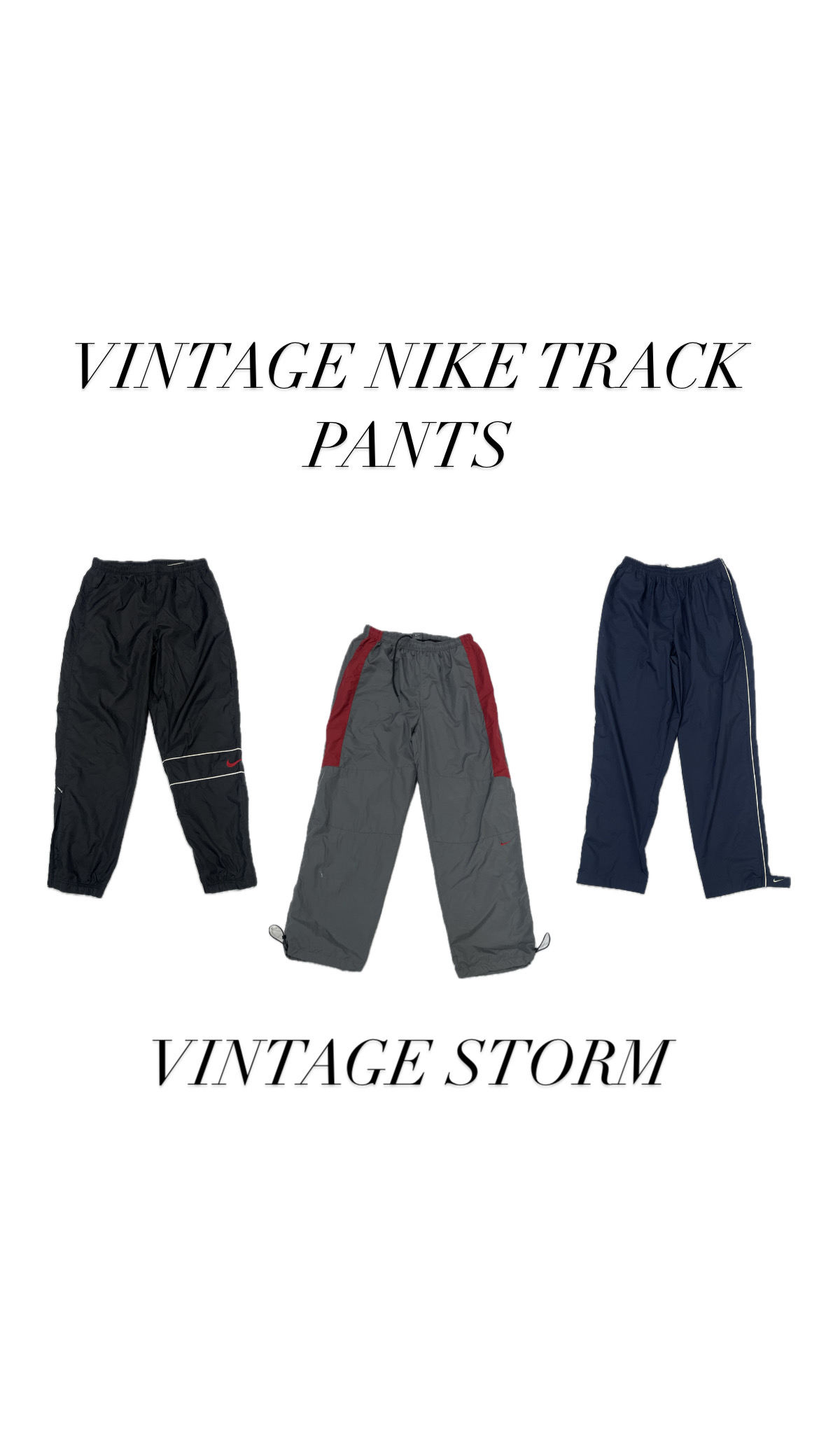 ヴィンテージ Nike トラックパンツ