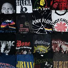 プリント音楽Tシャツ