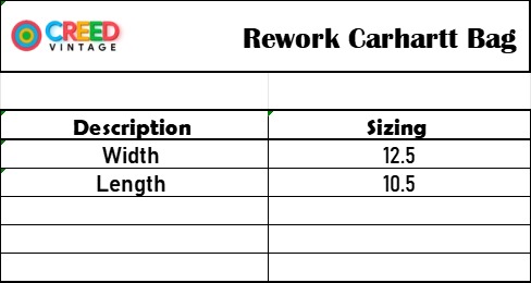 CR4202 Bolsas de Corduroy Carhartt Recicladas - 20 Pcs