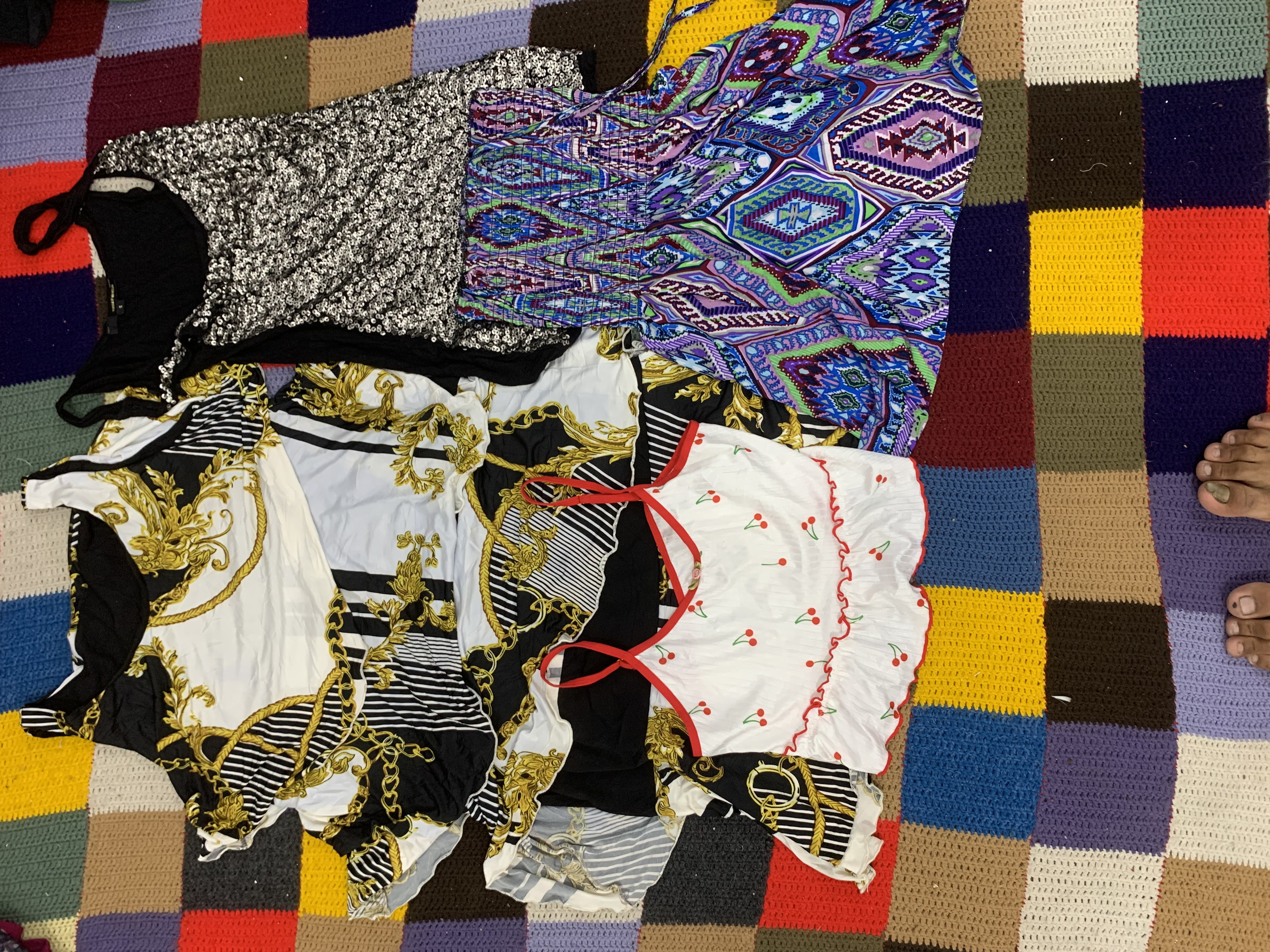Vintage Y2K Women’s Tops Bulk Lot | 90s 2000s Retro Aesthetic Mesh, Grunge, Clubwear Fashion Mix