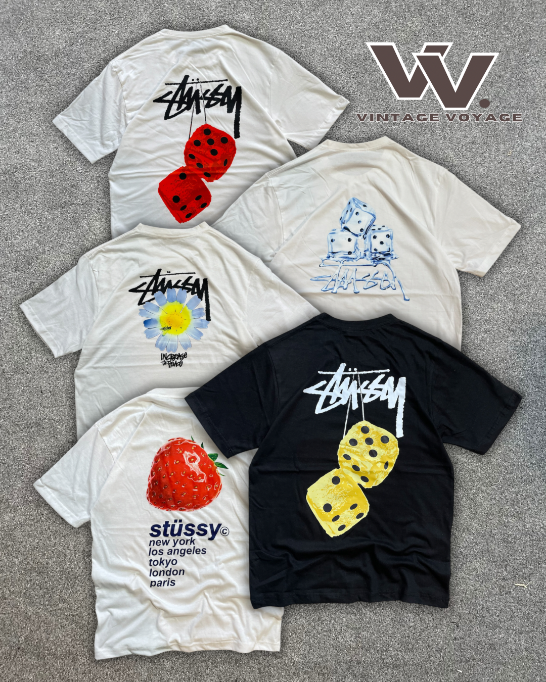 Stüssy Rework-Style T-Shirts MOQ 30 Stück #26425
