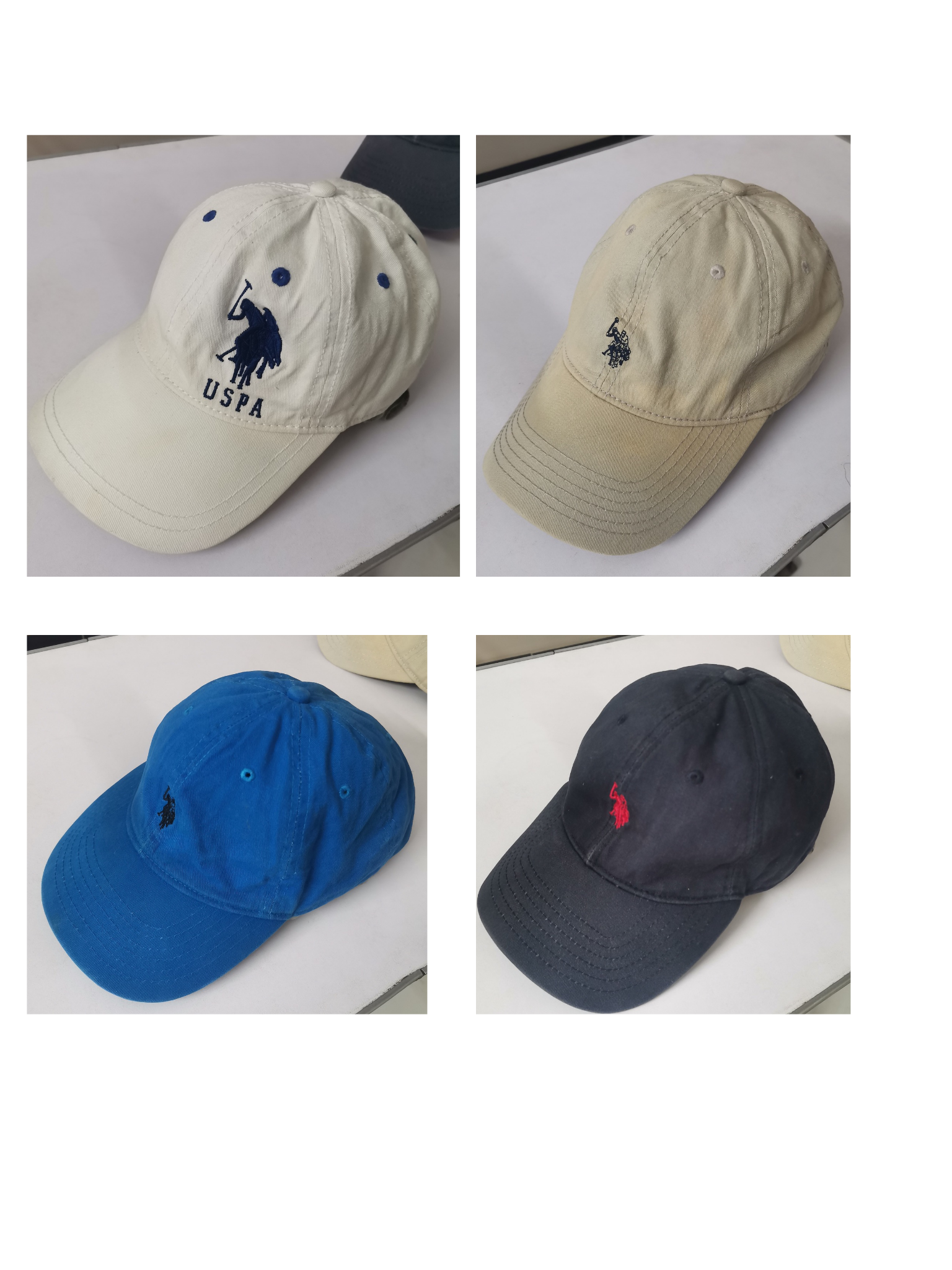 US Polo Assn キャップ 帽子 中古 | ヴィンテージ 調節可能 スナップバック 刺繍 ロゴ 8点セット