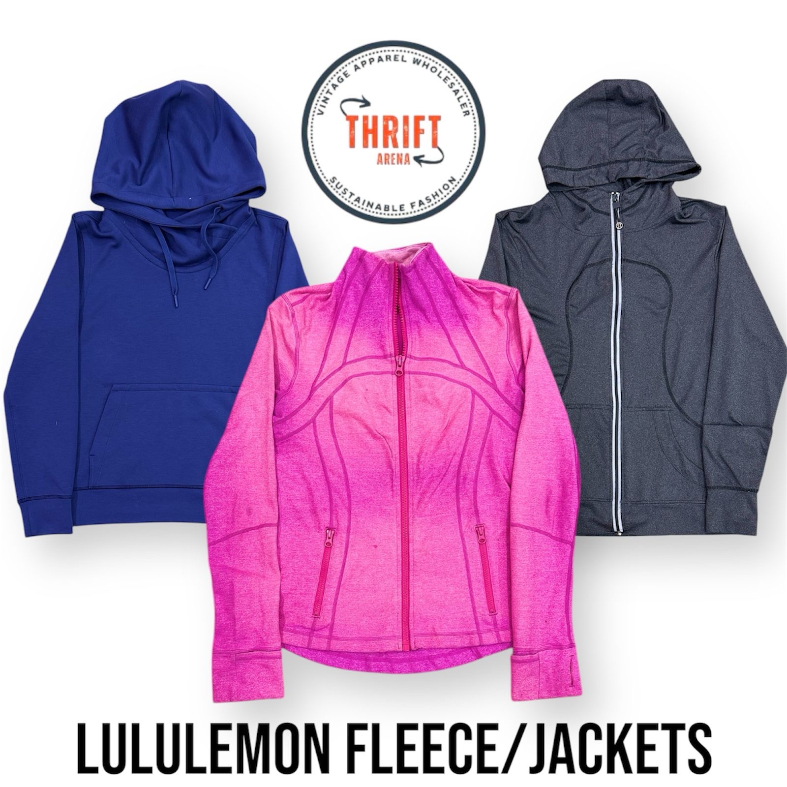 T934 Lululemon Fleece/Jackets 35PCs