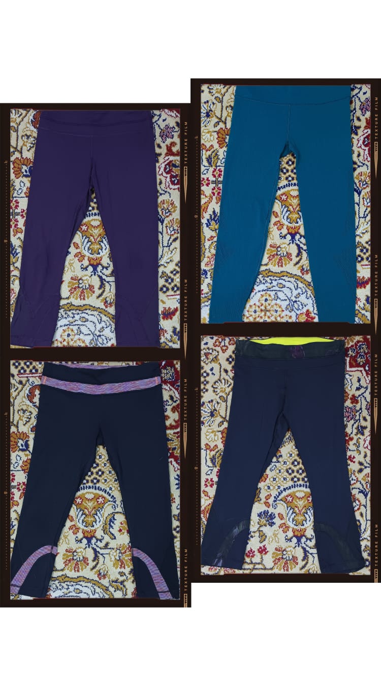 G0212 ヴィンテージ Lululemon レギンス - 14 ピース