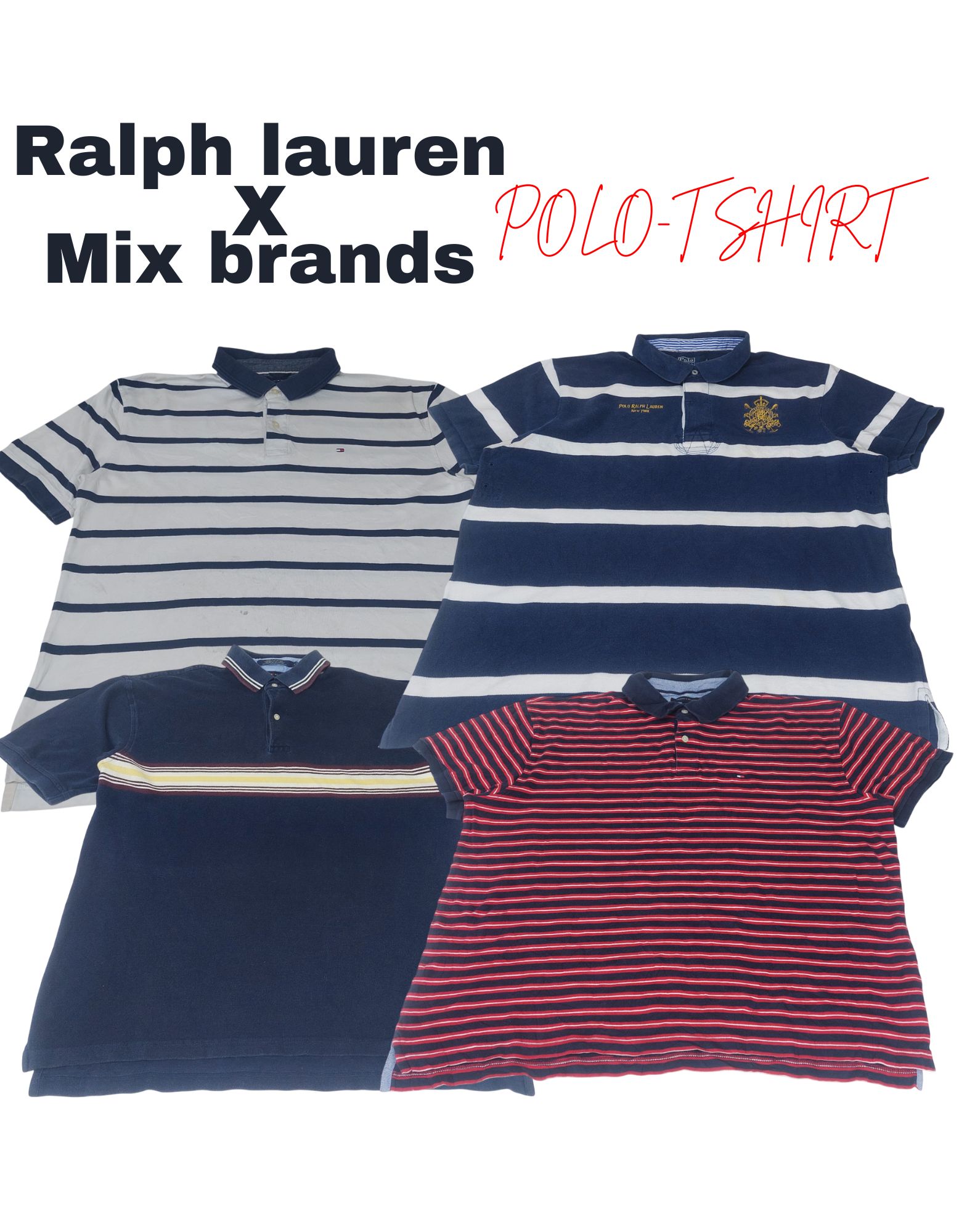 ポロ・ラルフ・ローレン × mix brands Tシャツ