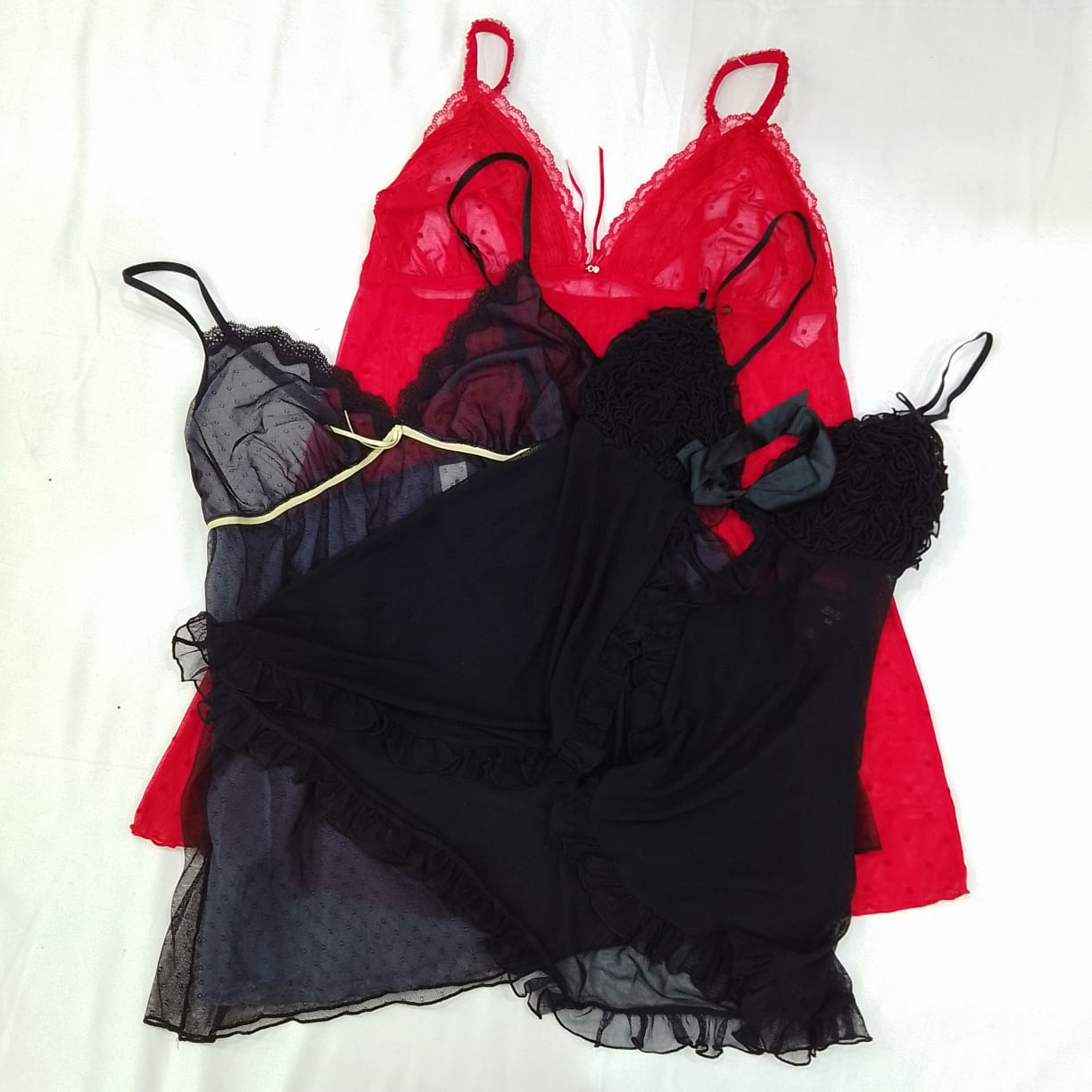 CR4226 Y2K Mix Cami Tops - 8 pezzi