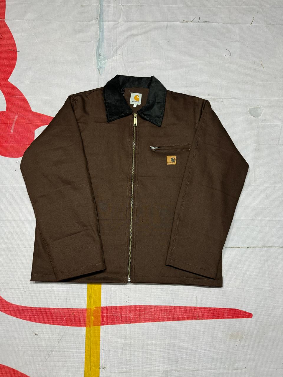 Carhartt Rework Style Dunkelbraune Detroit-Jacke