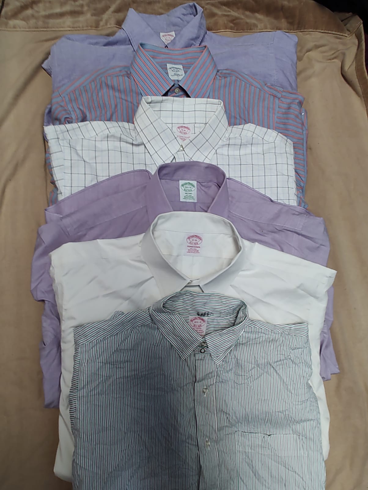 Chemise en coton pour homme Brooks Brothers 19 pièces