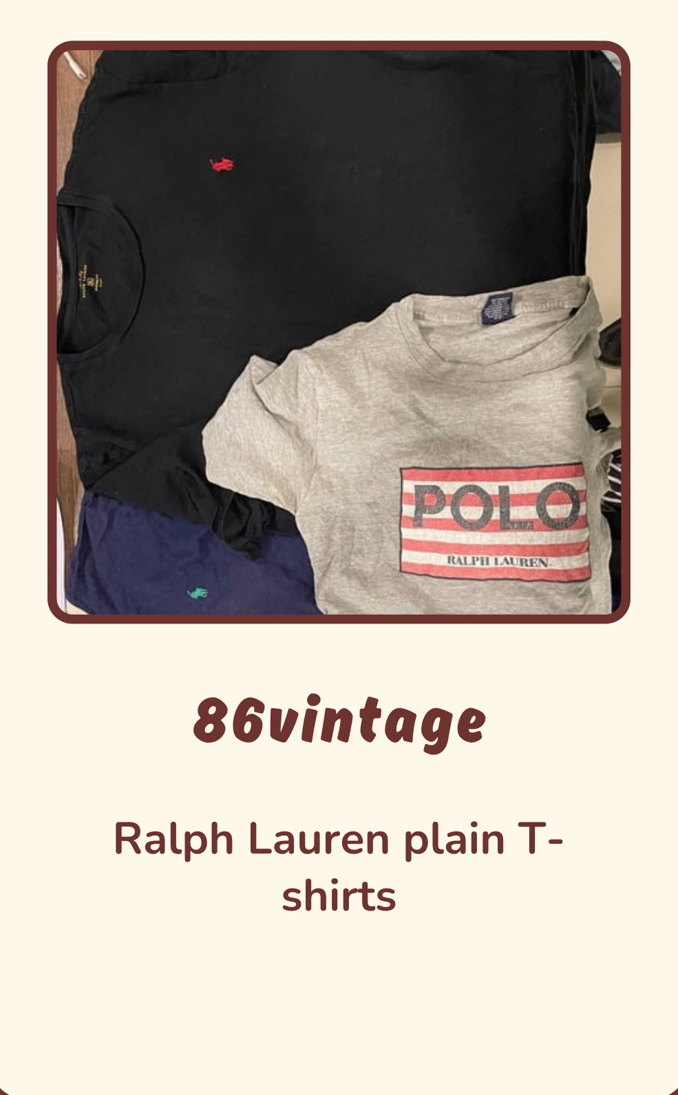Ralph Lauren T-Shirts