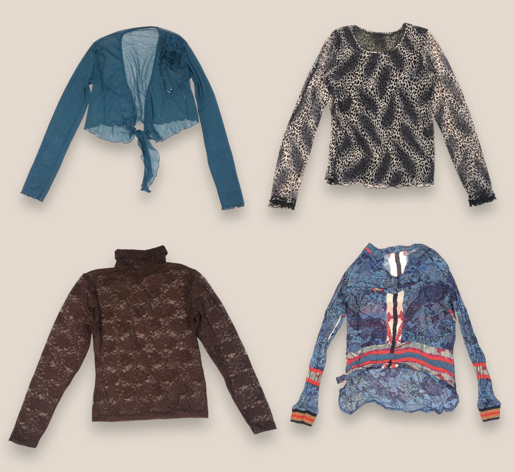 „Ocean & Earthy“ x Y2K Tops S-1065
