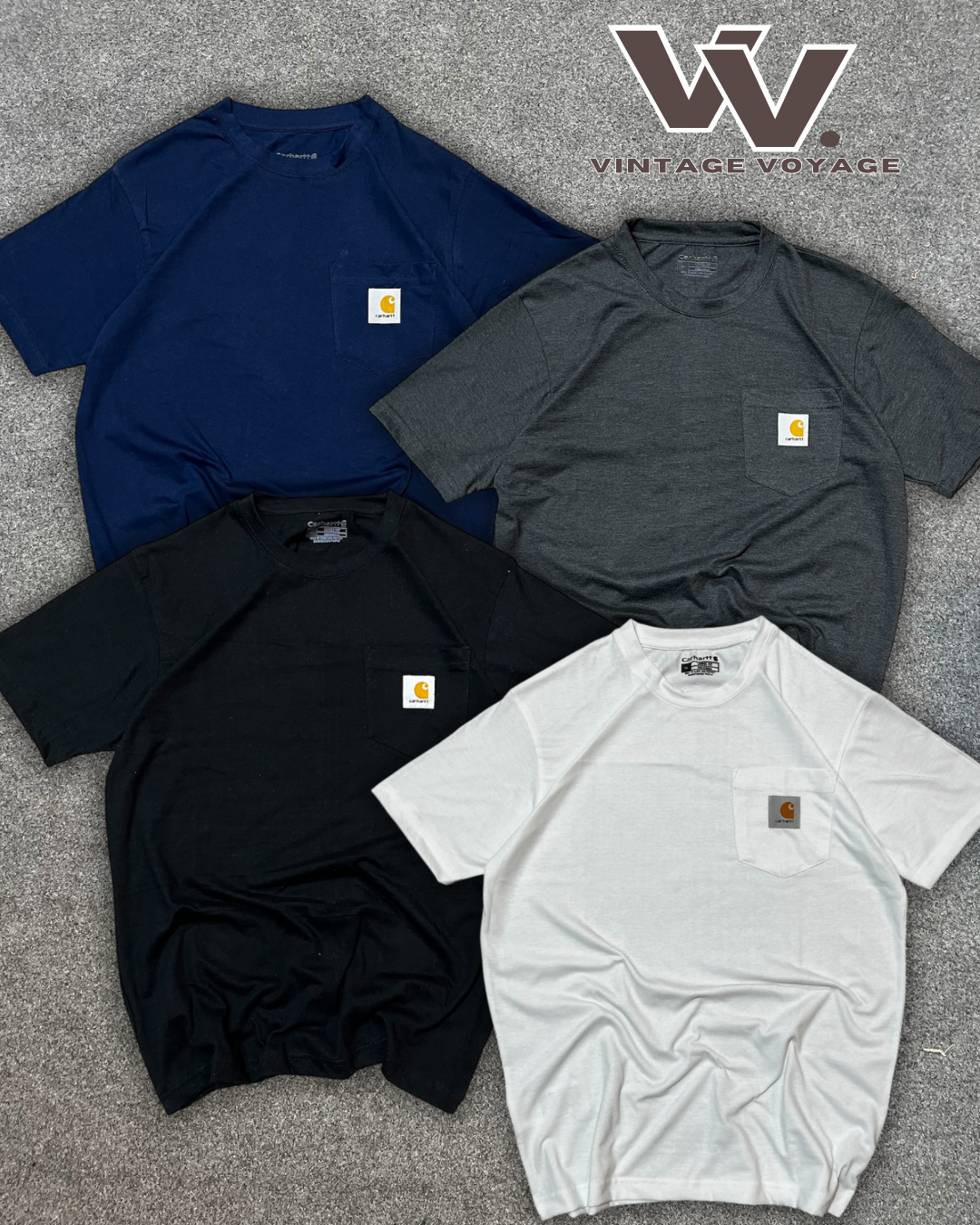 Carhartt rework style tees MOQ 25pcs #30425