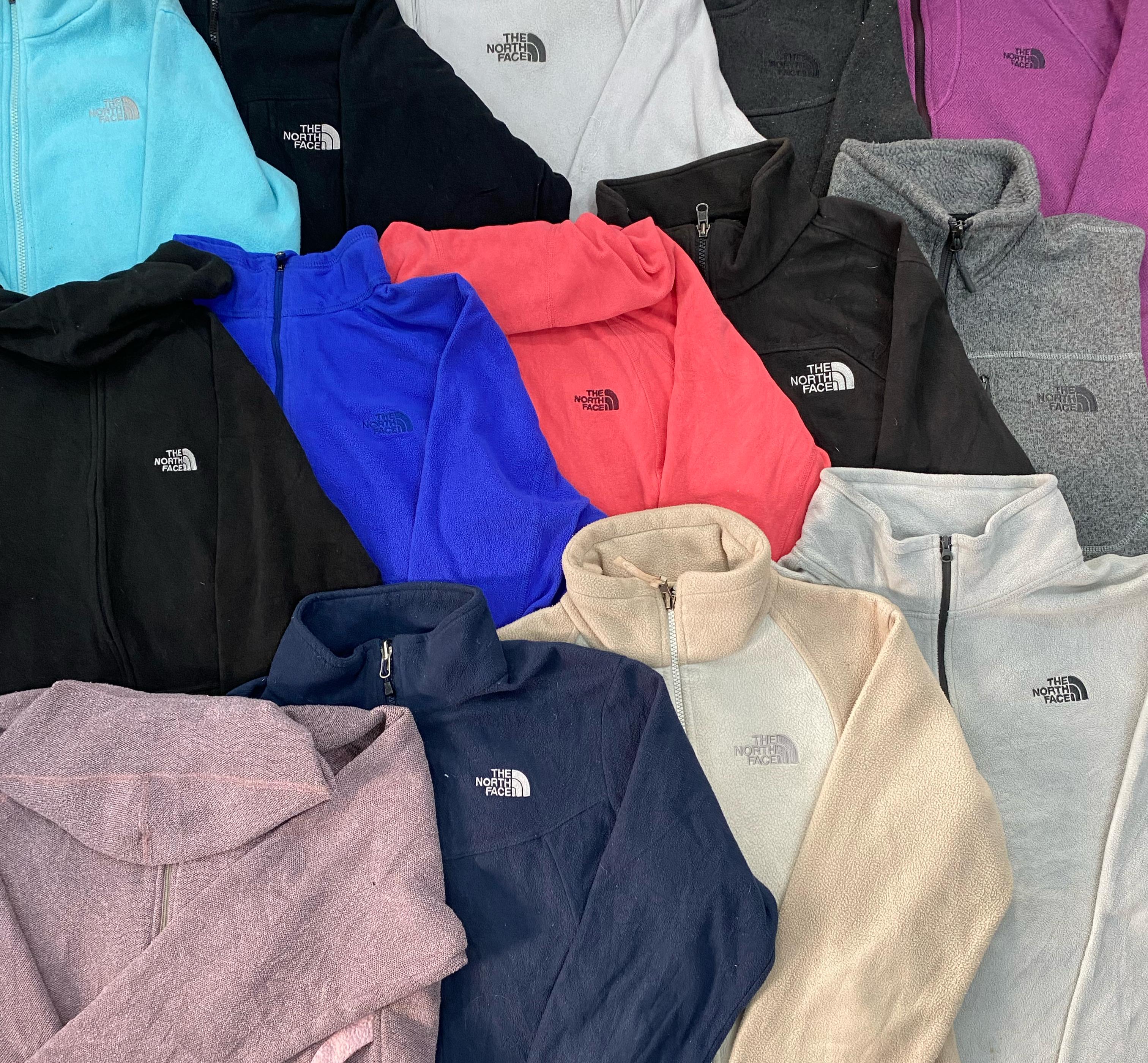 Branded The North Face Fleece - 15 Pieces