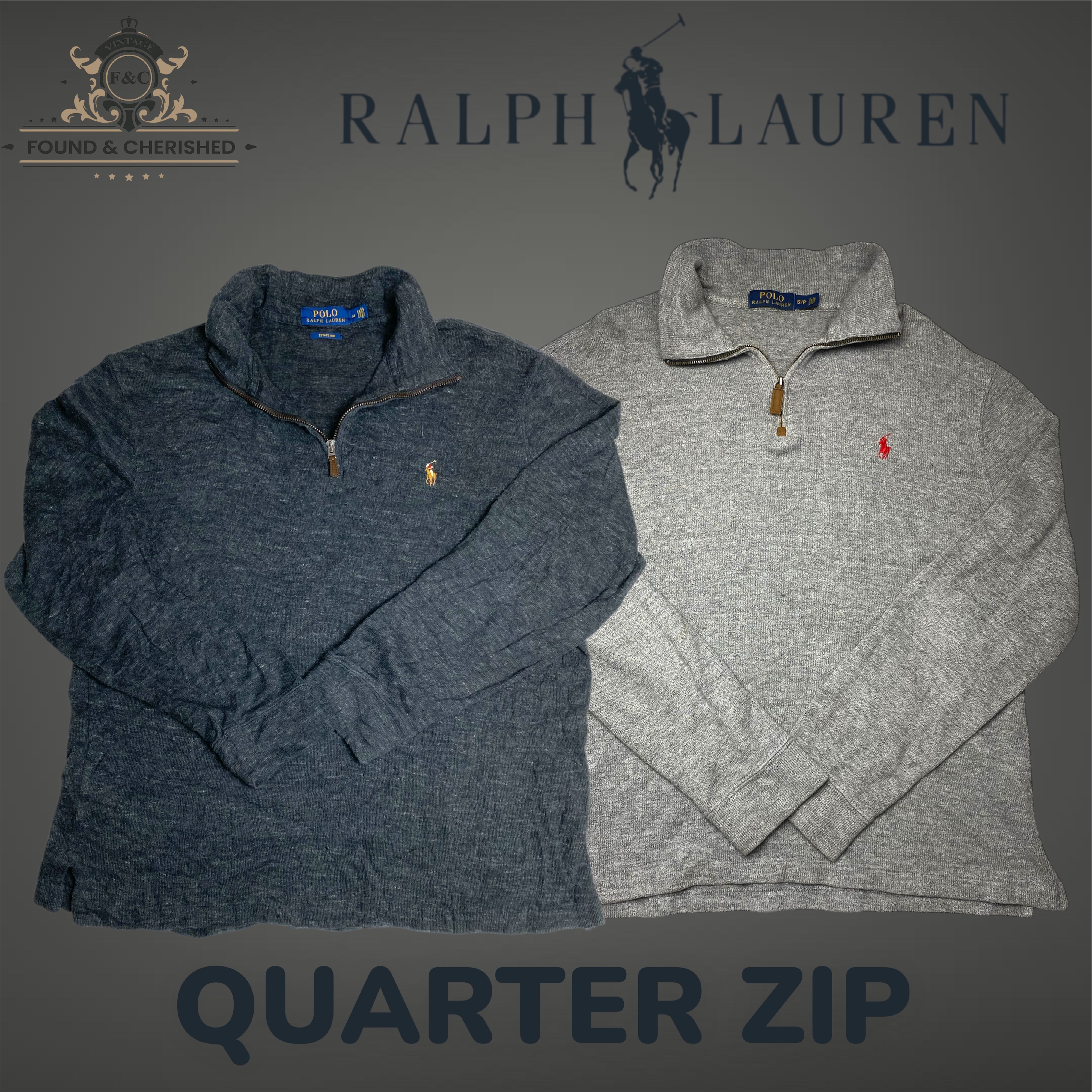 Ralph Lauren Zip a metà 20 pezzi (fnc-185)