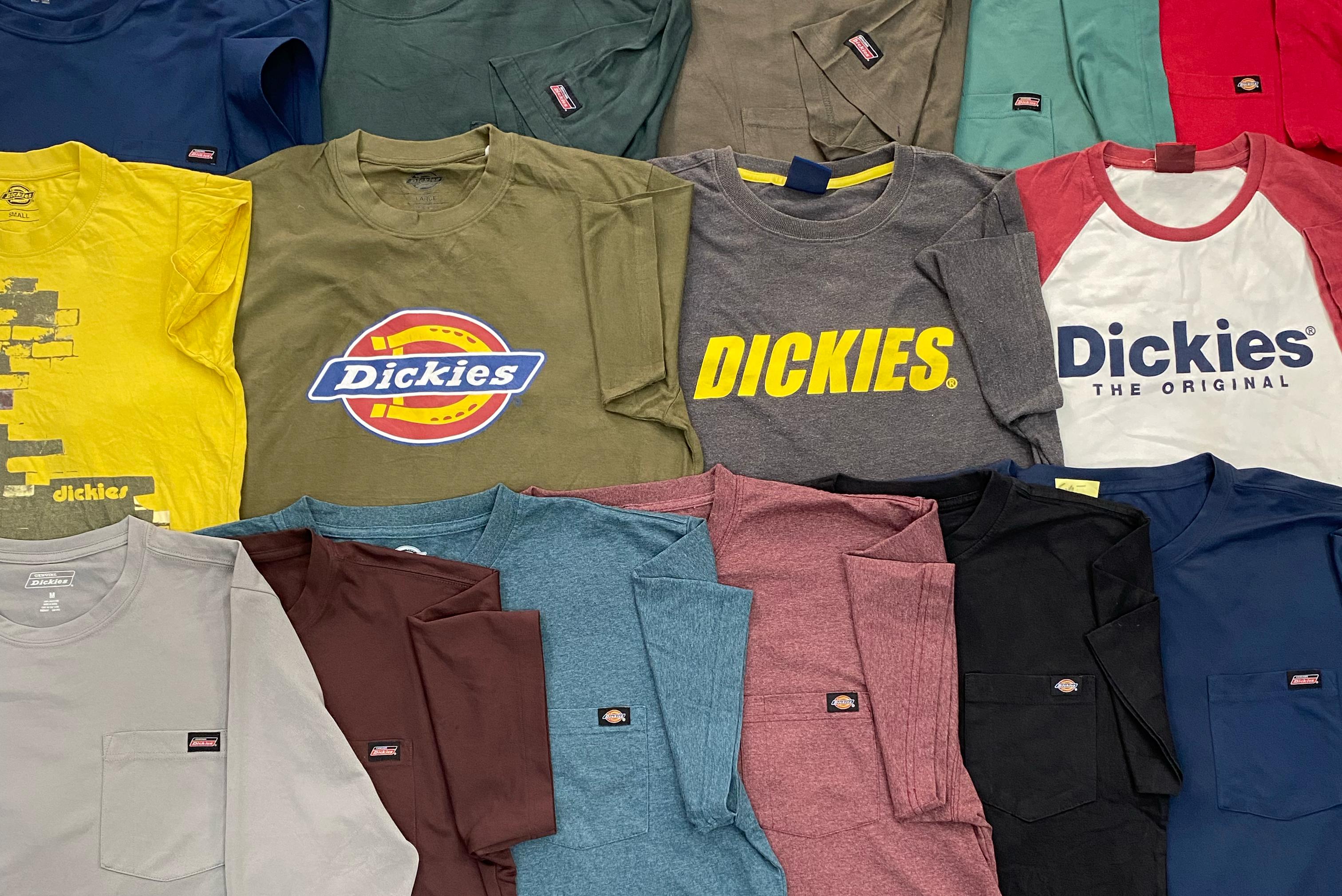 Branded Dickies T-Shirts - 22 Pieces
