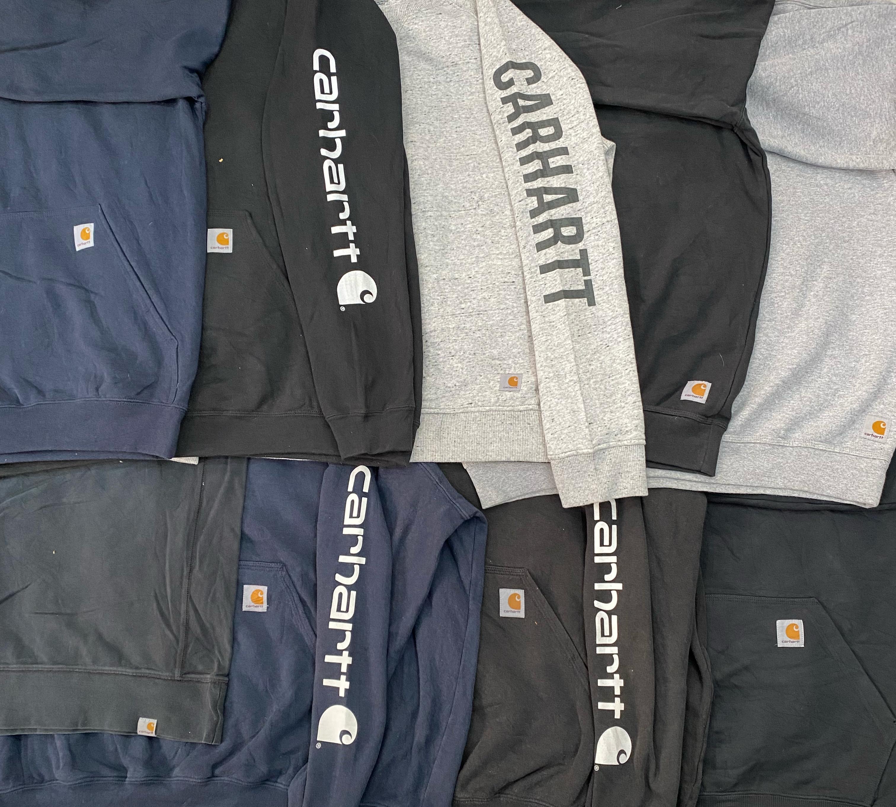 Branded Carhartt Sweatshirts & Hoodies - 10 Pieces