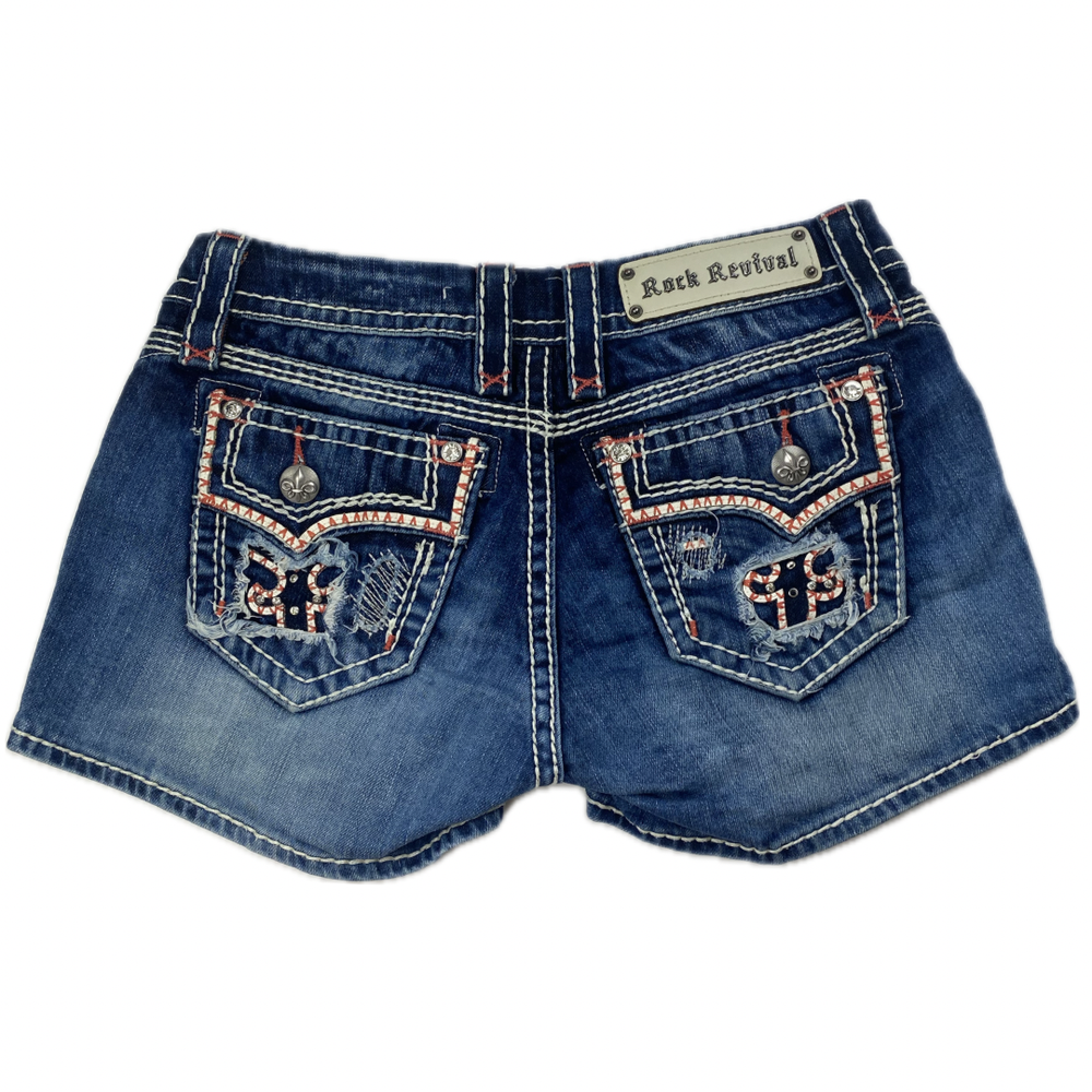 Shorts mini Miss me rock revival true religion