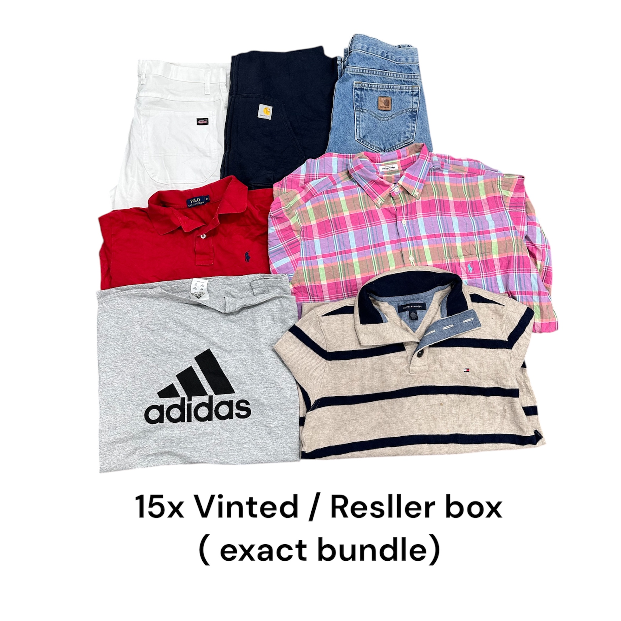 15x vinted / Boîte de Revente (ensemble exact)