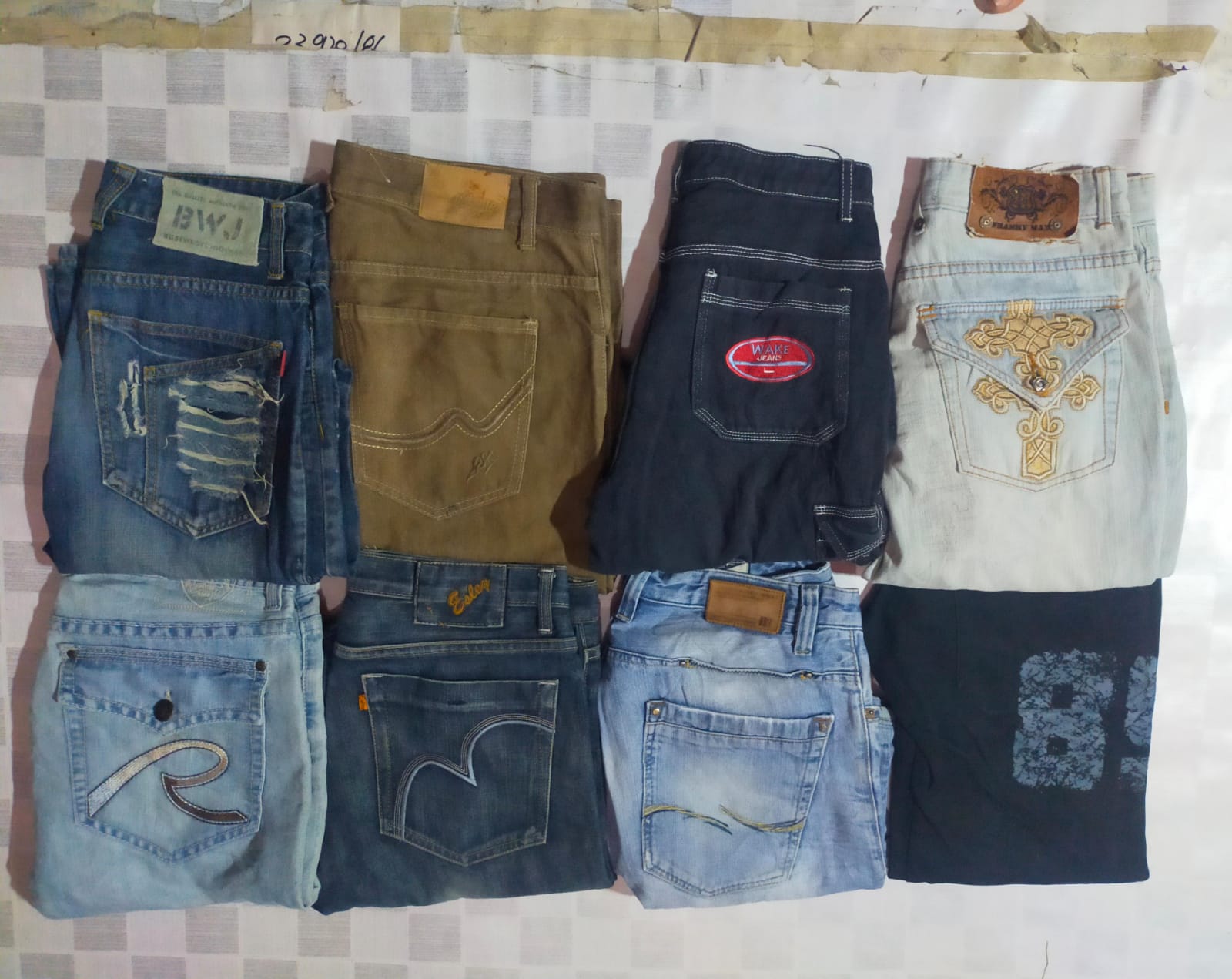 WRANGLER BAGGY UND MIX MARKEN HERRENJEANS (ID 294)