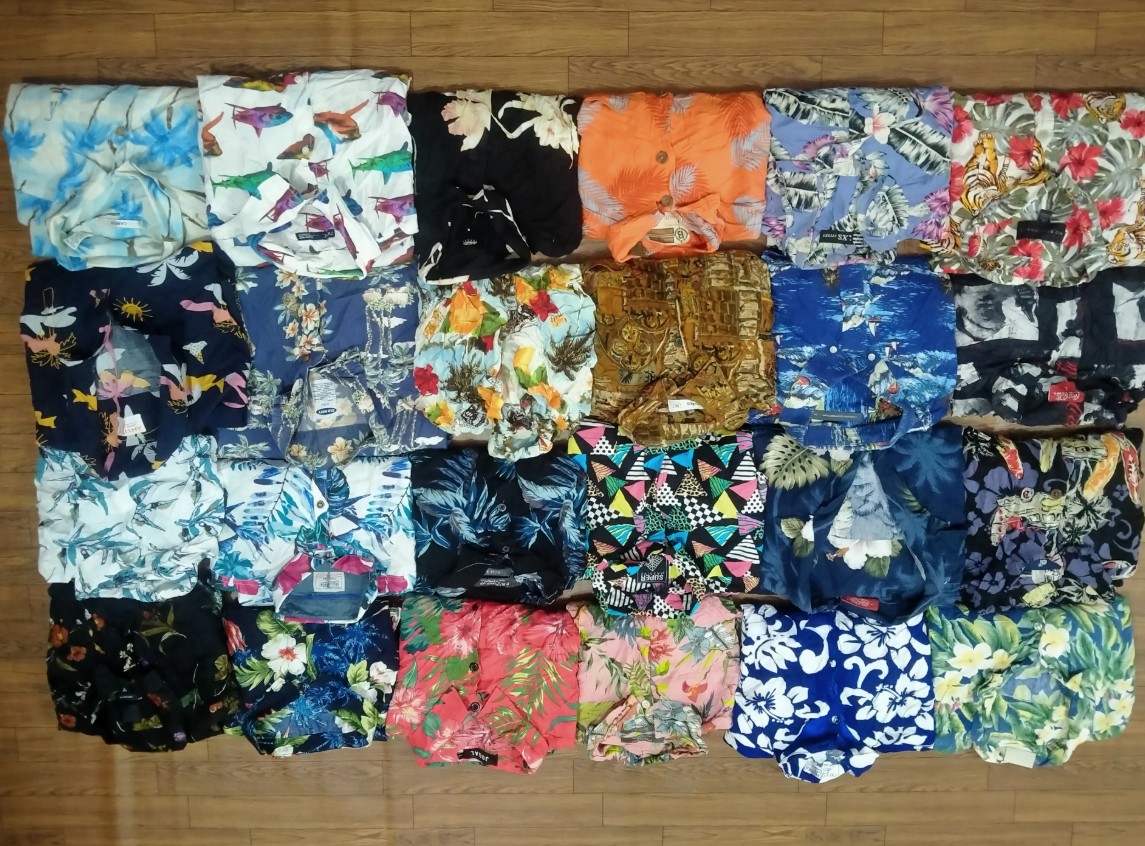 Hawaiian Shirts 50 Pcs