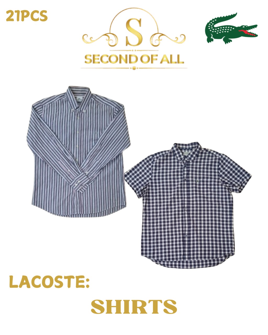 Lacoste Shirts|25 Stück