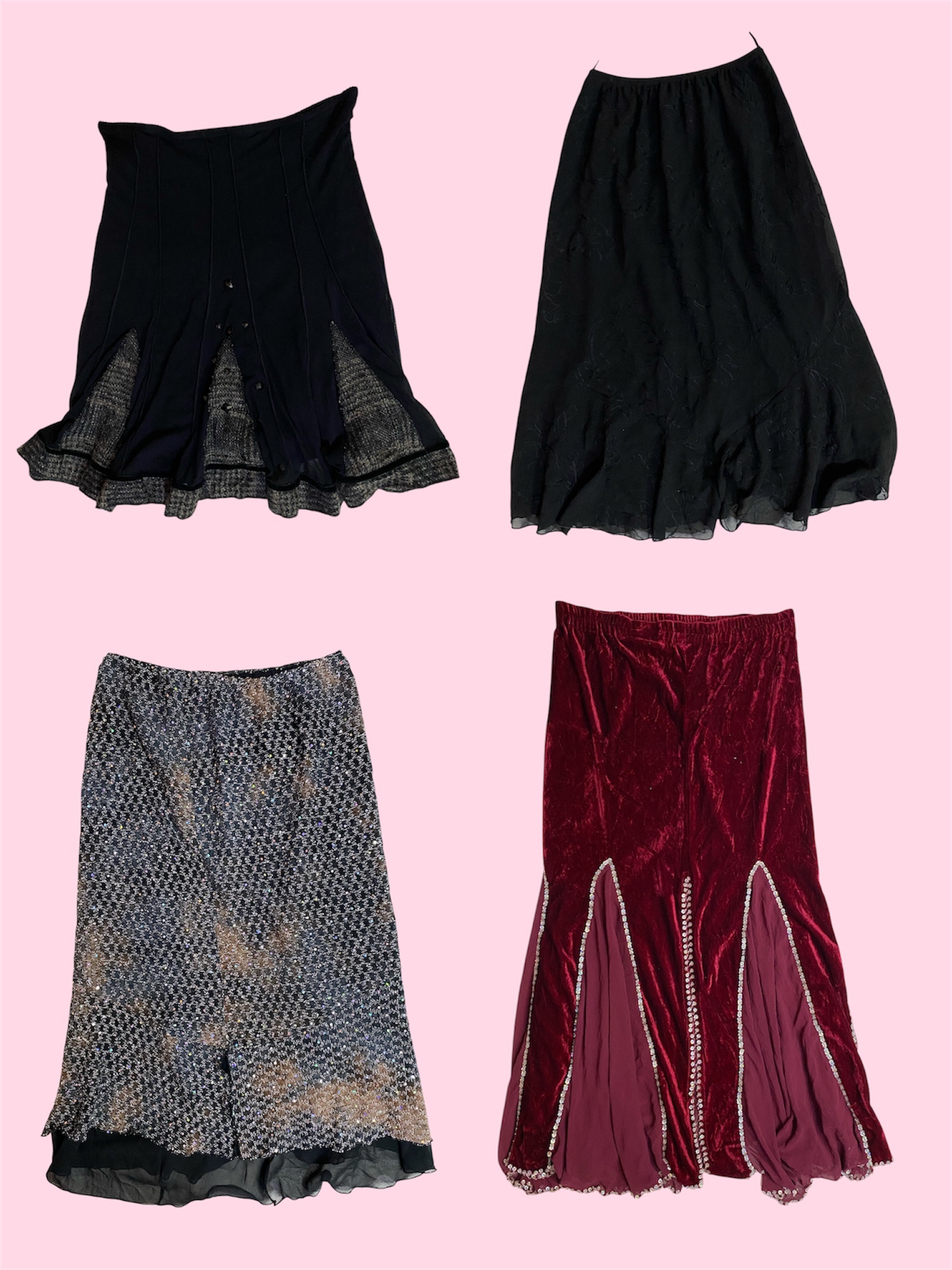 Y2K maxi skirts (TS:510)