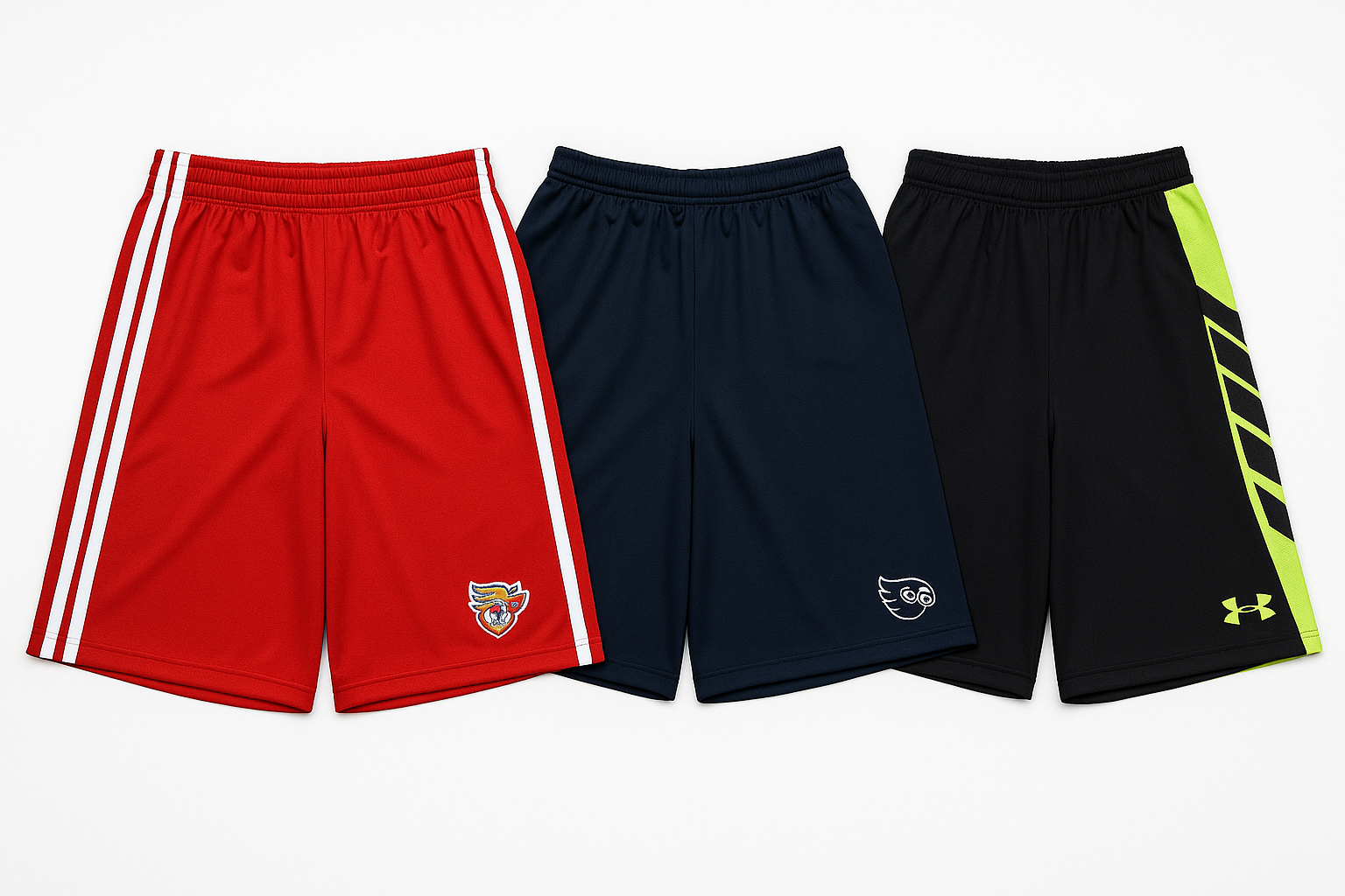 Shorts de marque mixte uniquement pour homme.