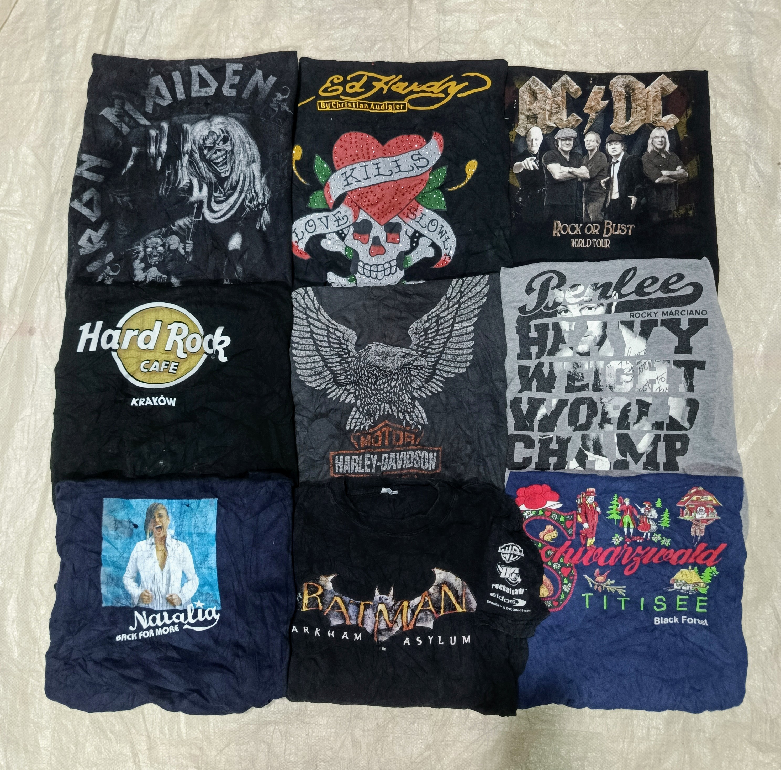 ed hardy, musique et t-shirts imprimés