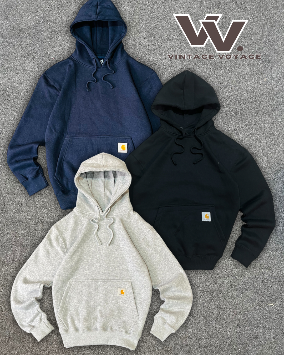 Hoodies de felpa estilo rework de Carhartt MOQ 25 piezas #1525