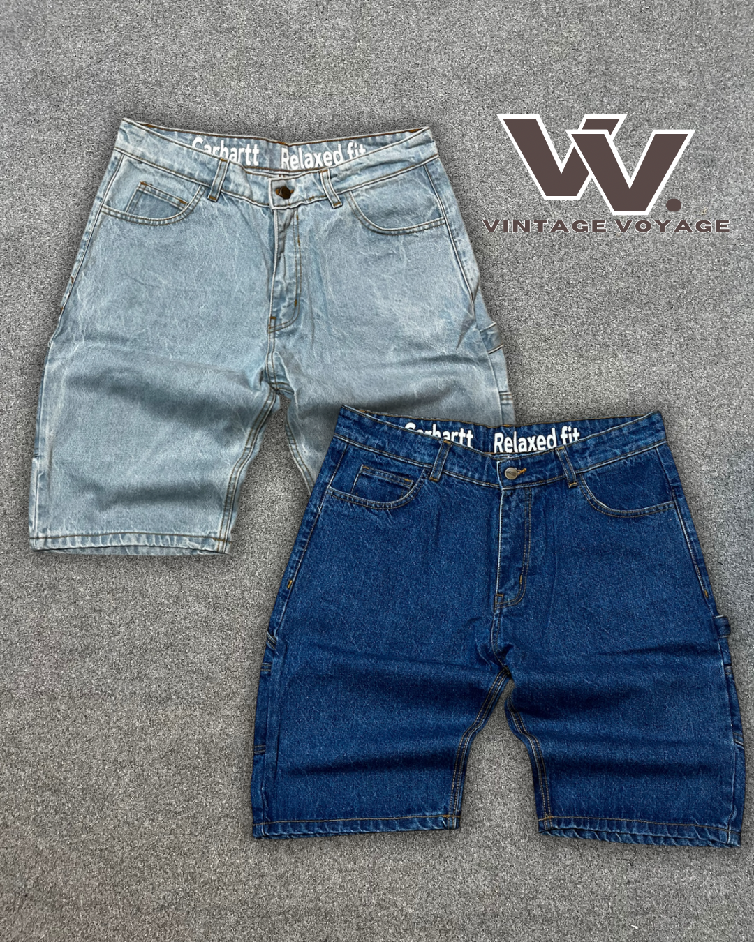 Shorts de mezclilla estilo rework de Carhartt MOQ 25 piezas #1525