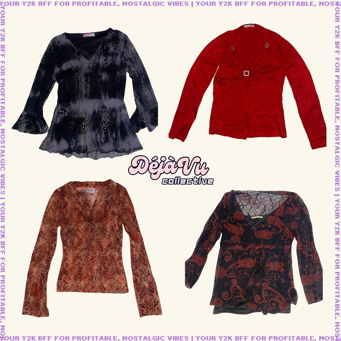 Y2K 10 Choses que je Déteste chez Toi Mélange de Tops en Maille Européenne (DVC#6)