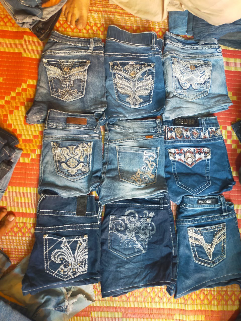 VIGOSS PREMIER ET MIX MARQUES SHORTS FEMMES MINI (MR 504)