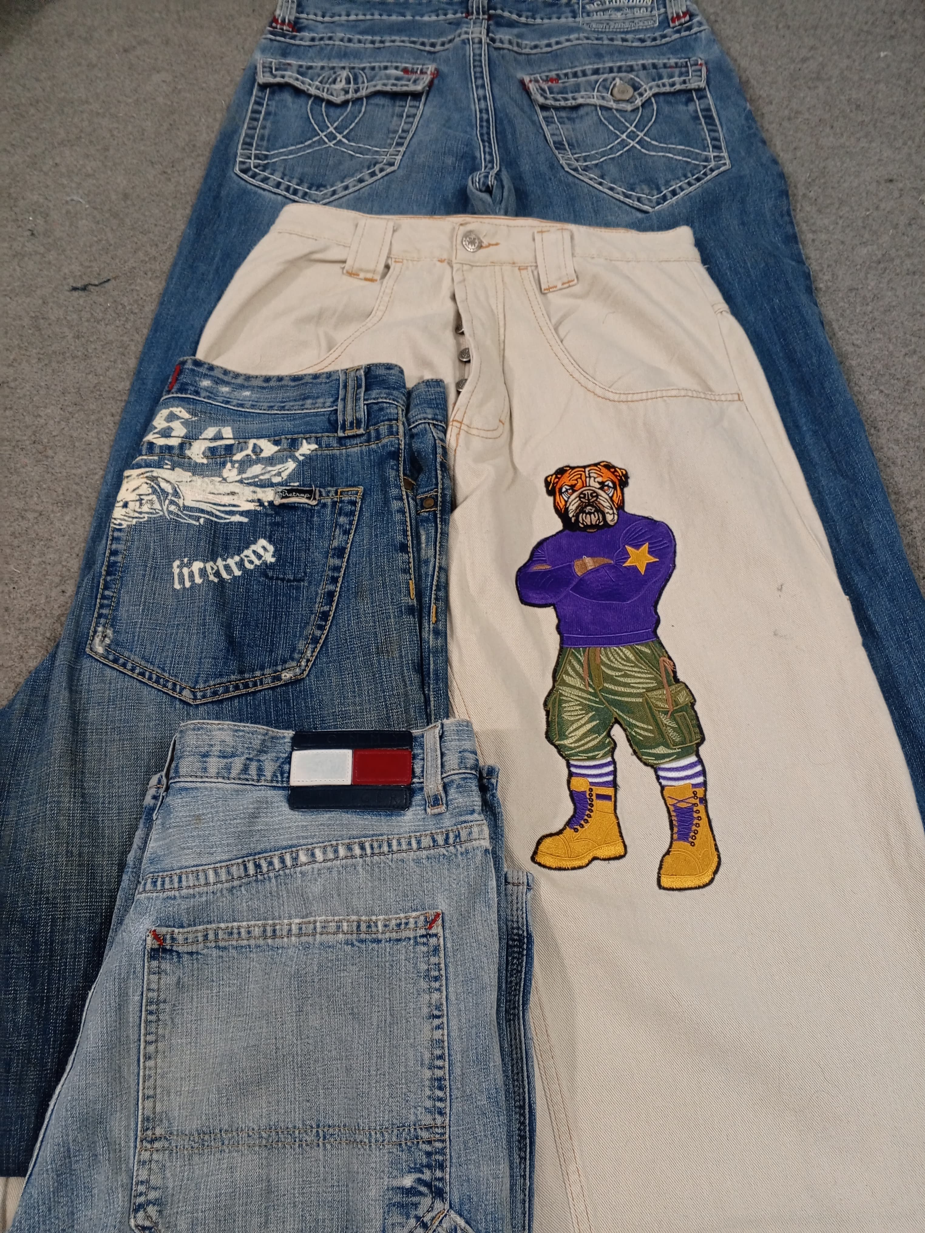 HD794 Designer Baggy Jeans - 11 Peças