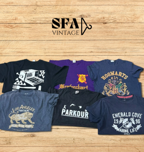 T-shirt graphique imprimé sans marque