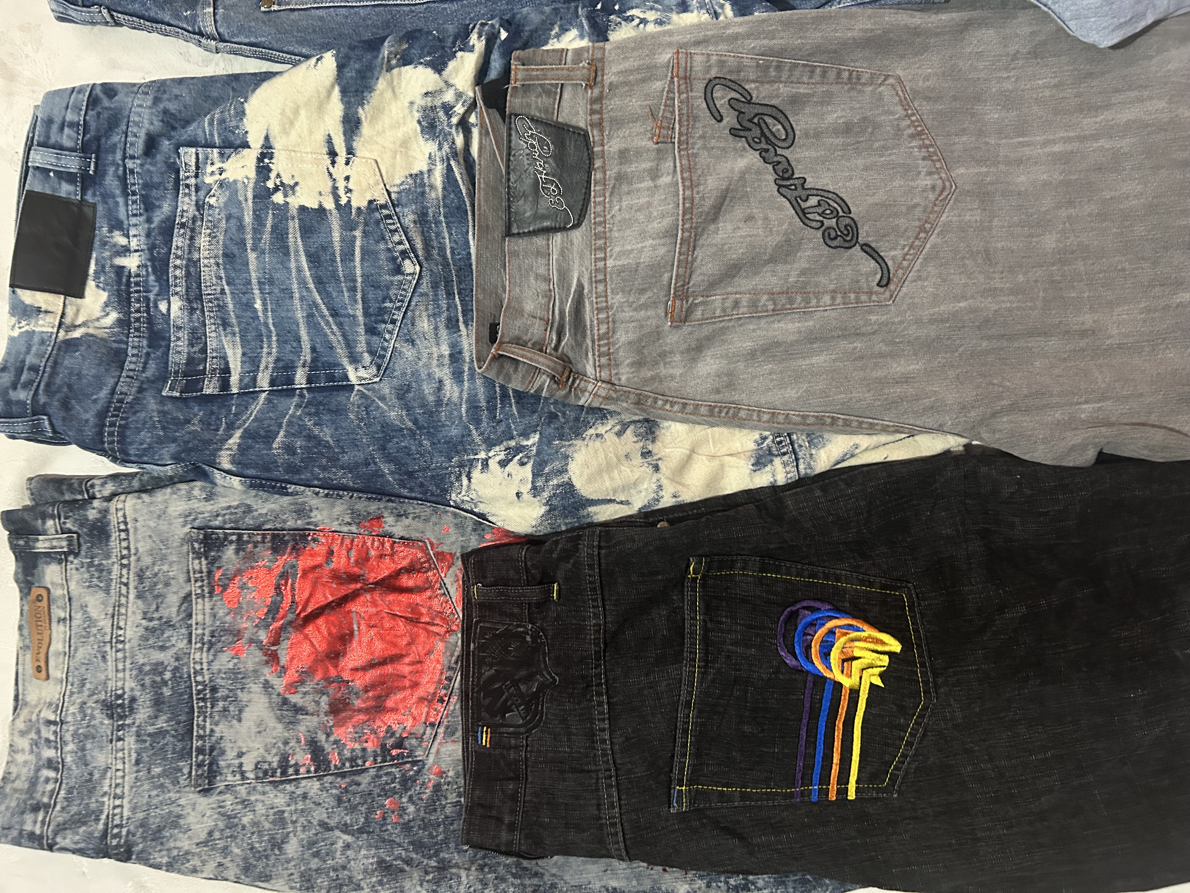 TAV#193 Pantaloni corti designer Hiphop - 15 pz