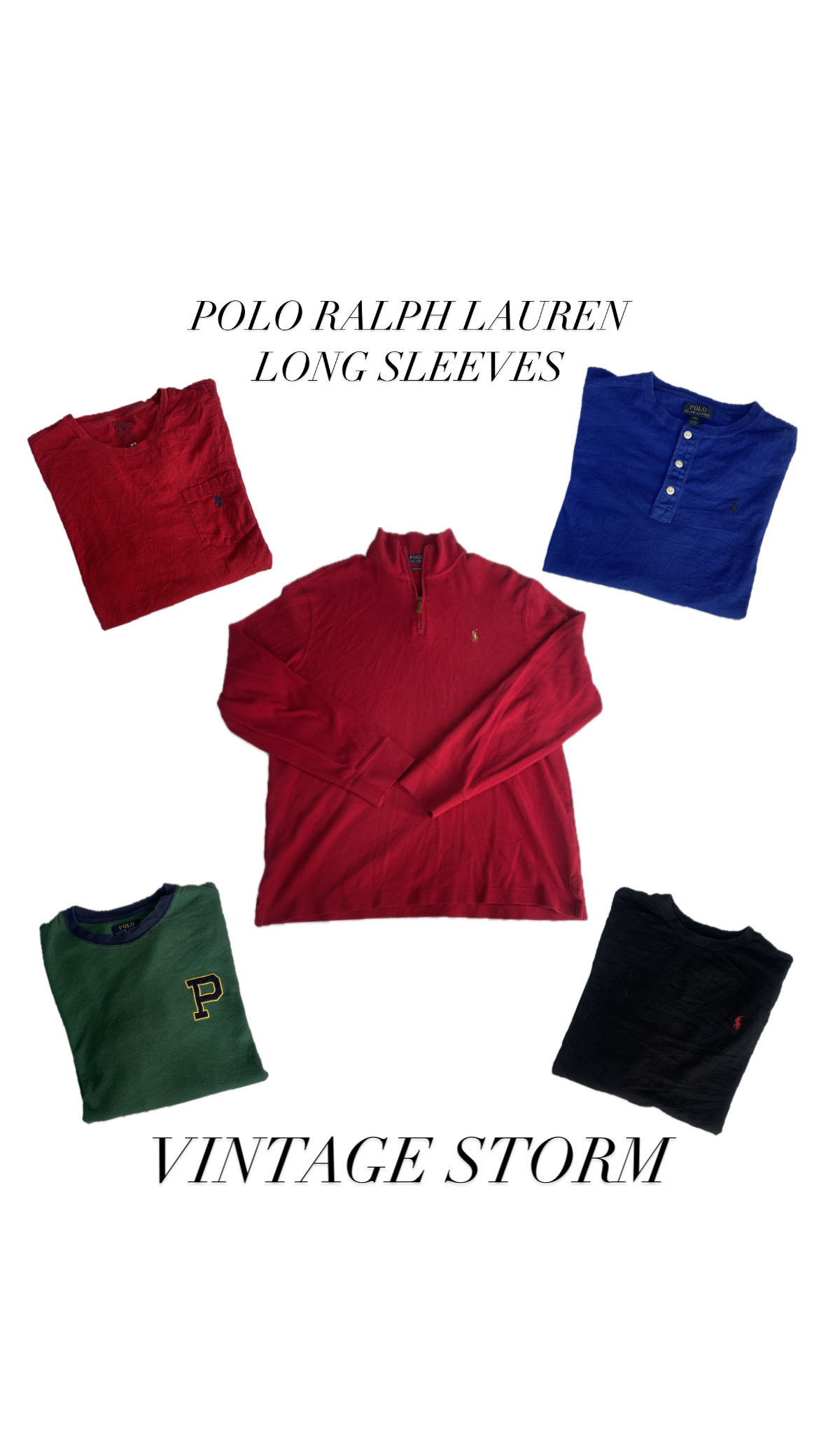 Ralph Lauren À manches longues