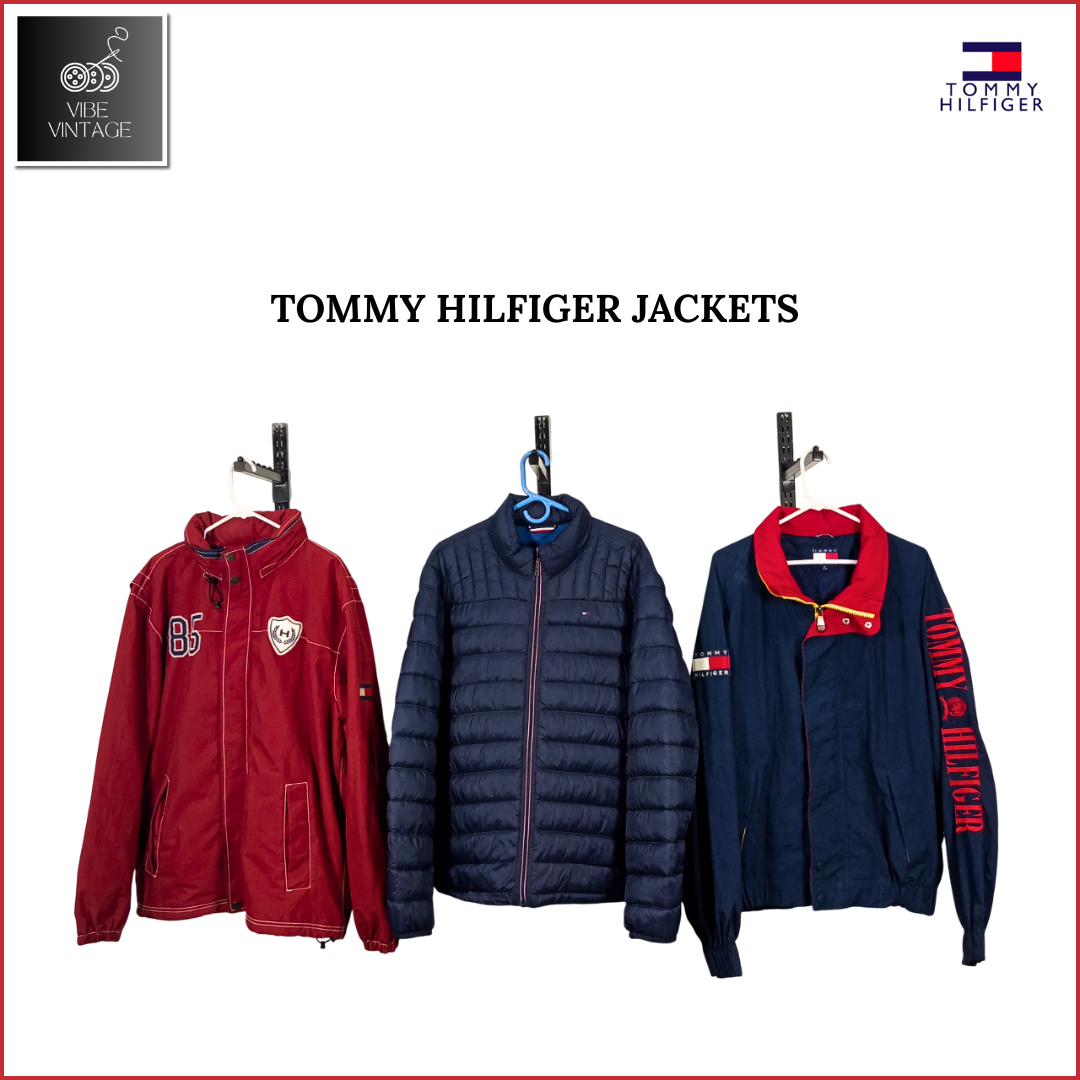 TOMMY HILFIGER JACKETS - 08 PCS